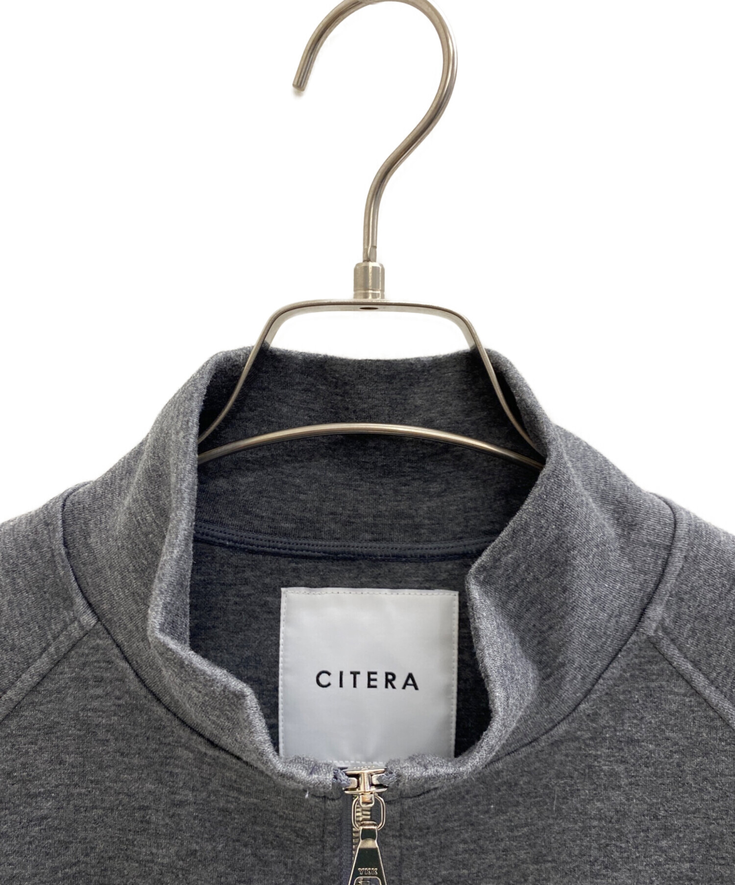 シテラ CITERA ジャージ Lサイズ 中古・古着通販】CITERA (シテラ) ジップアップジャケット グレー