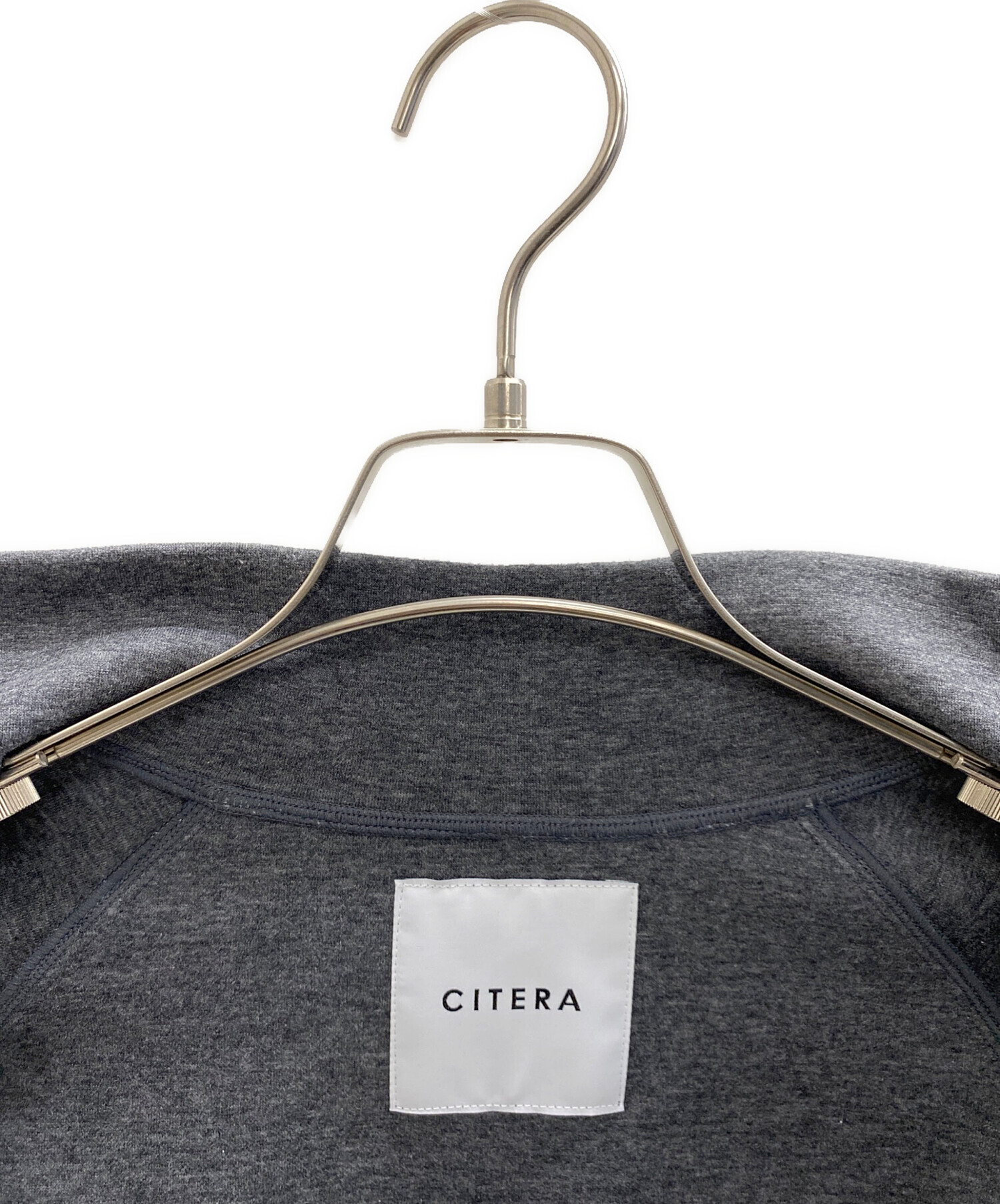 シテラ CITERA ジャージ Lサイズ 中古・古着通販】CITERA (シテラ) ジップアップジャケット グレー
