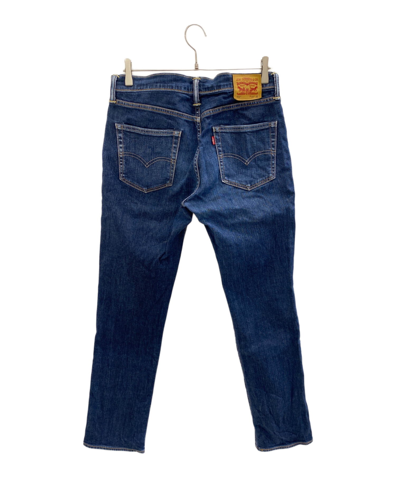 中古・古着通販】LEVI'S (リーバイス) デニムパンツ ブルー サイズ:W33