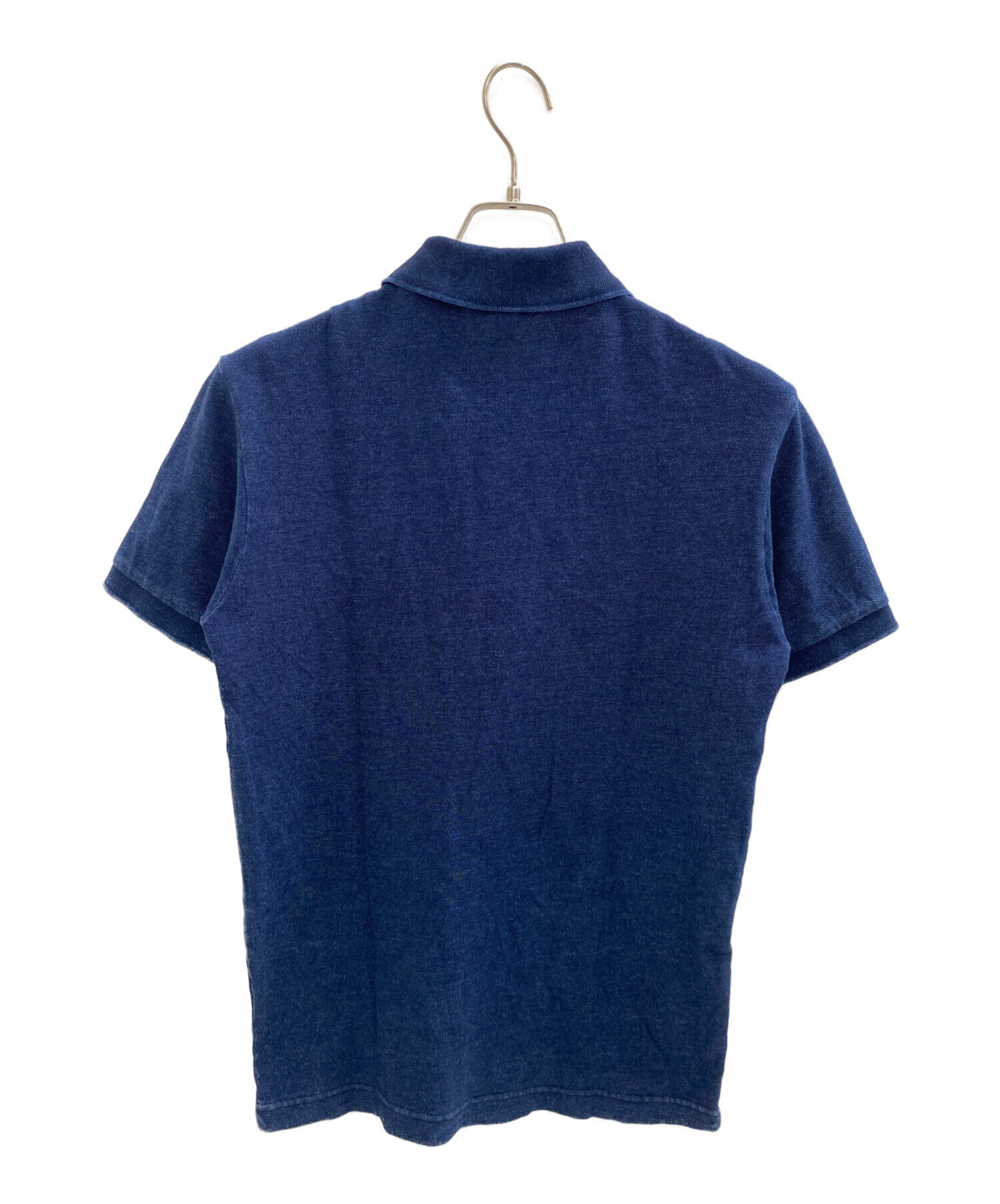 中古・古着通販】LACOSTE (ラコステ) 鹿の子インディゴ染めポロシャツ