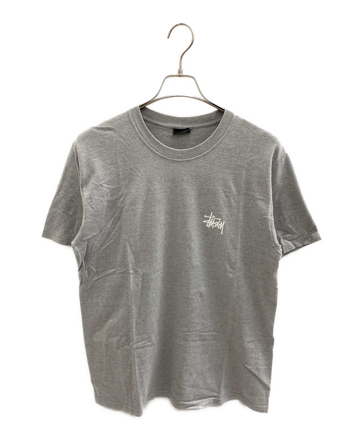 中古・古着通販】stussy (ステューシー) S/S small logo tee グレー