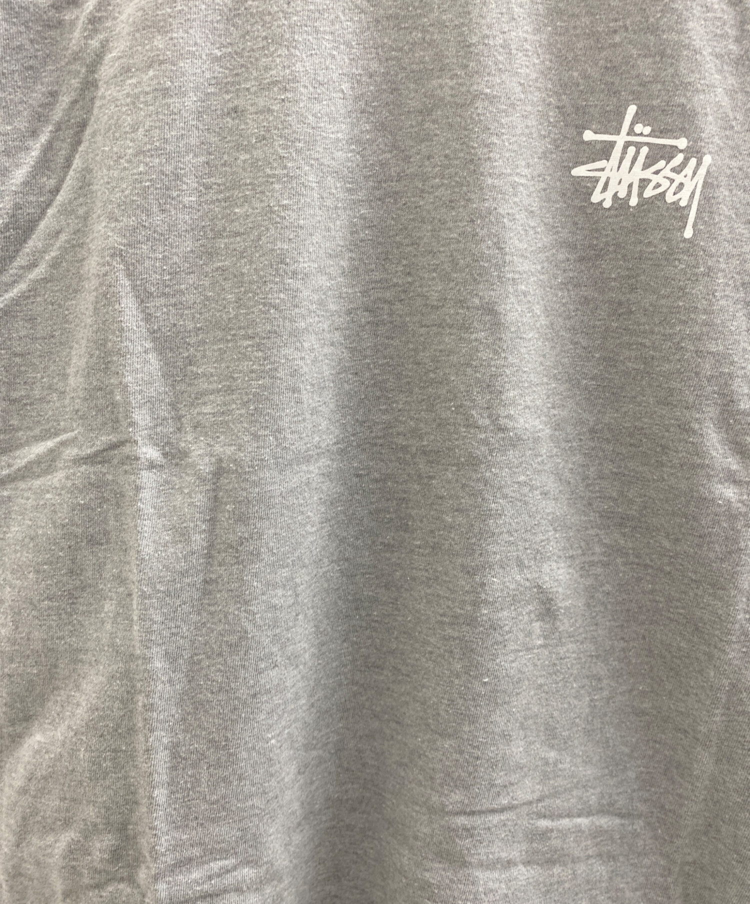 中古・古着通販】stussy (ステューシー) S/S small logo tee グレー