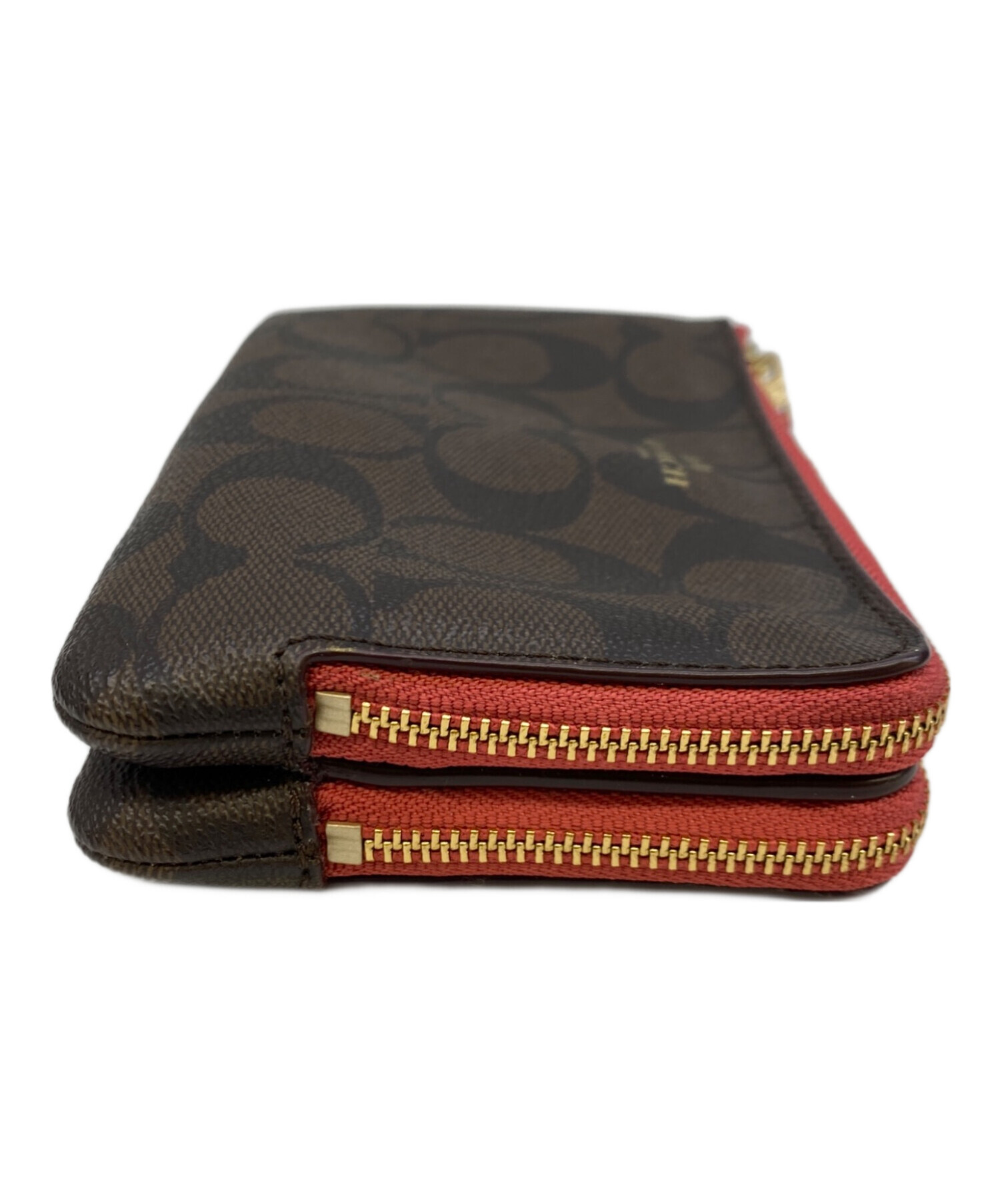 COACH マルチポーチ 中古・古着通販】COACH (コーチ) マルチポーチ ブラウン｜ブランド