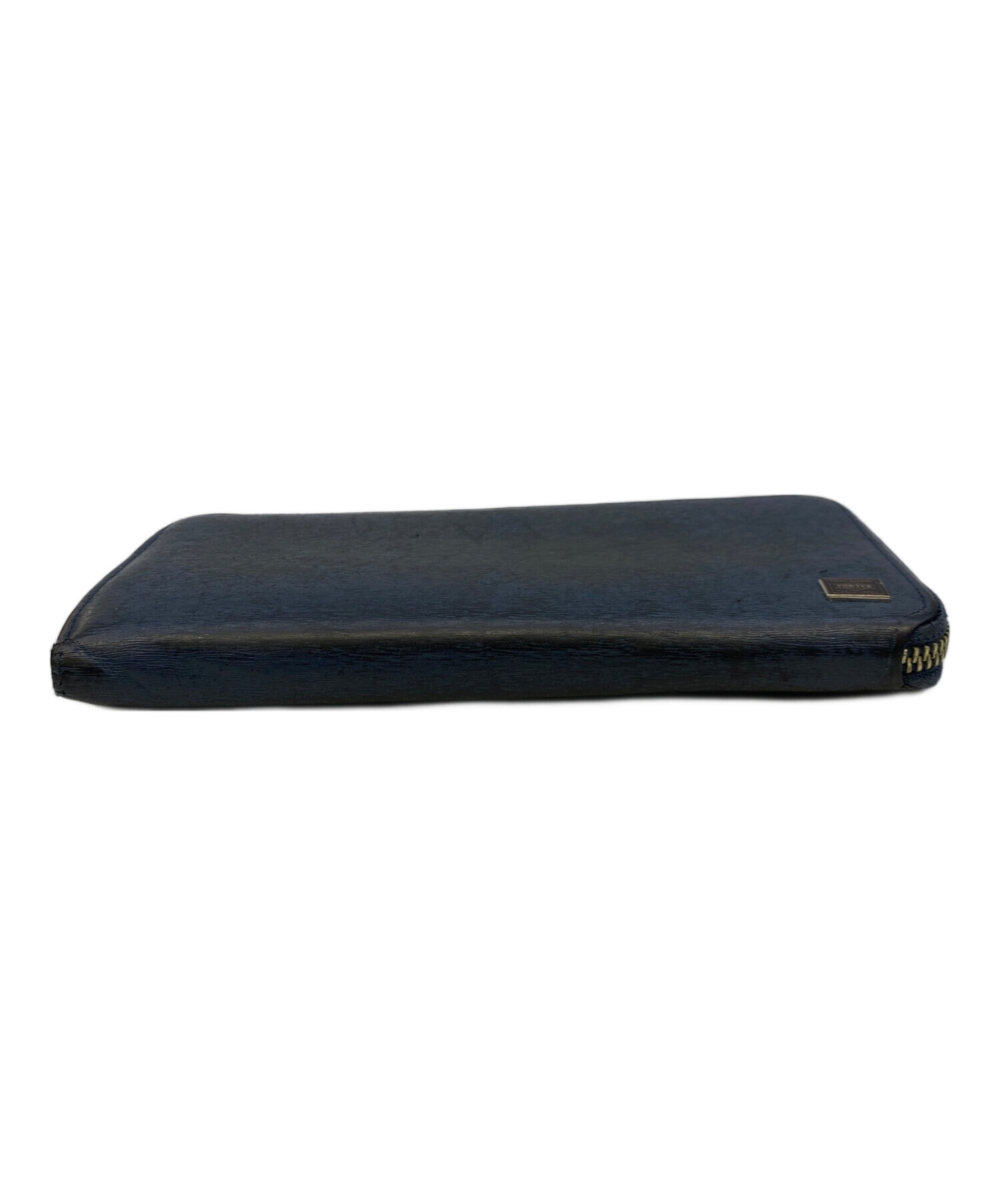 【超美品】　PORTER ポーター　LONG WALLET ネイビー 中古・古着通販】PORTER (ポーター) LONG WALLET ネイビー｜ブランド