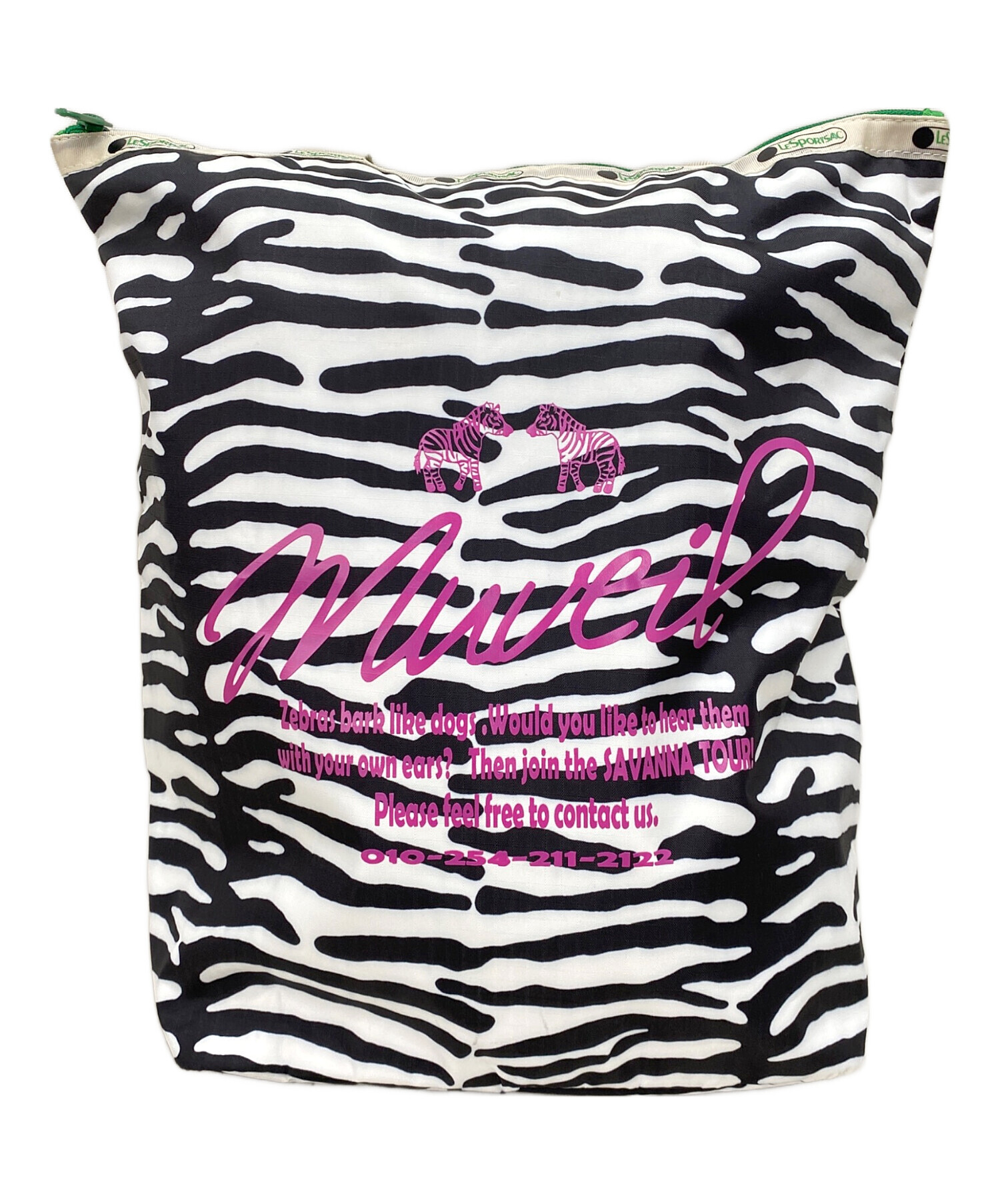 ミューベル×レスポートサック　コラボバッグ 中古・古着通販】LeSportsac (レスポートサック) MUVEIL (ミュベール