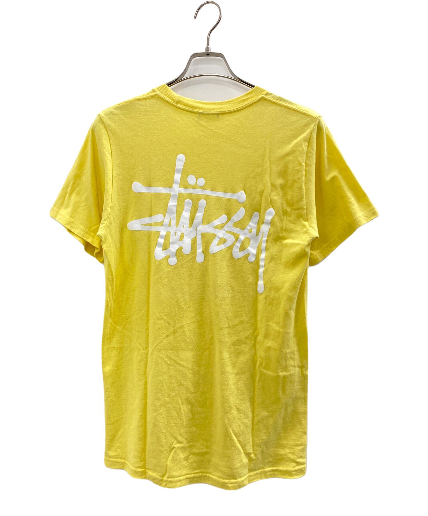中古・古着通販】stussy (ステューシー) 半袖カットソー イエロー