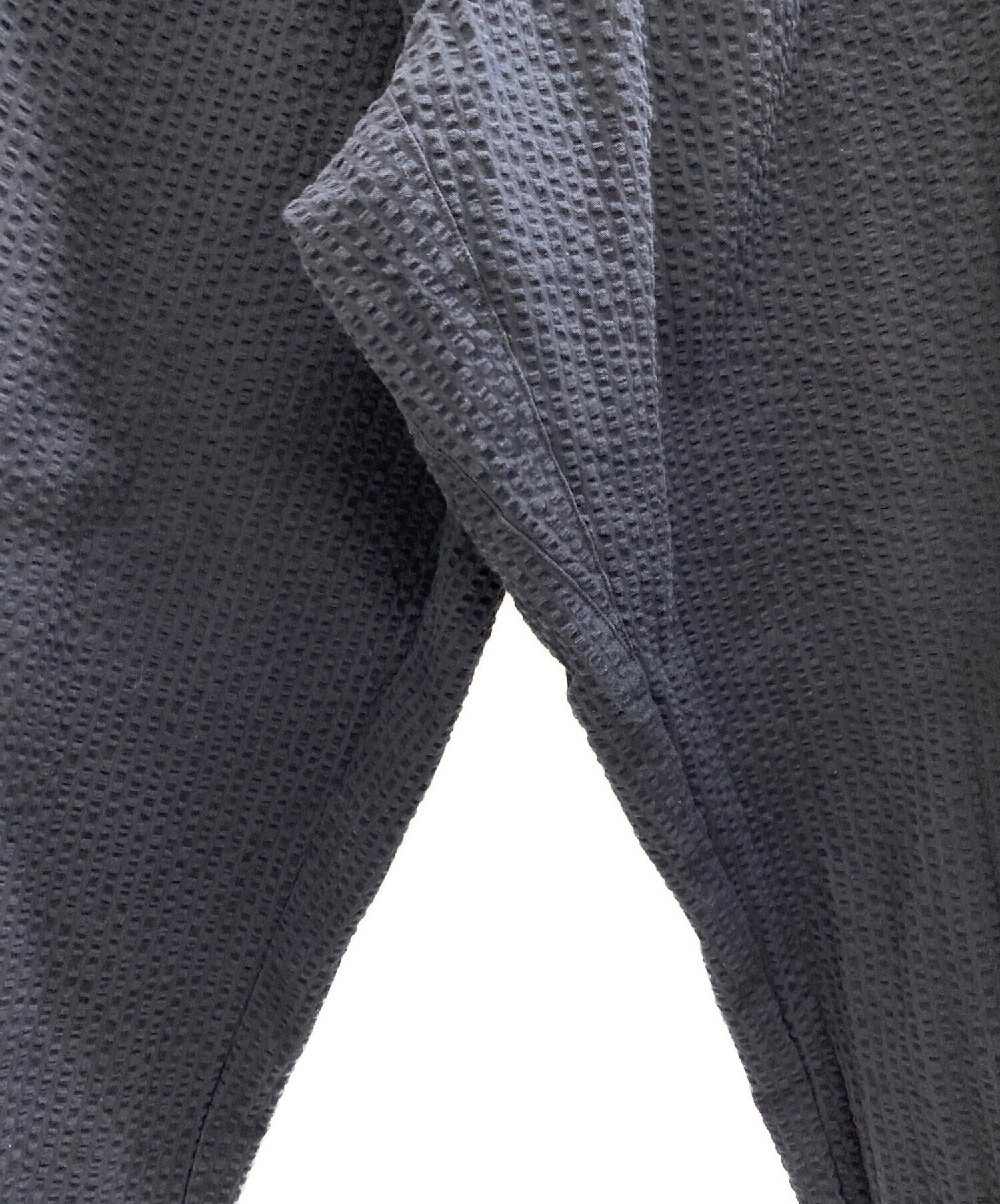 中古・古着通販】BLURHMS (ブラームス) Searsucker Curve Front Slacks