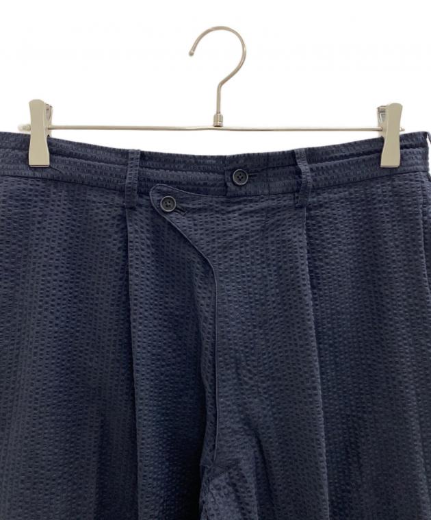 中古・古着通販】BLURHMS (ブラームス) Searsucker Curve Front Slacks
