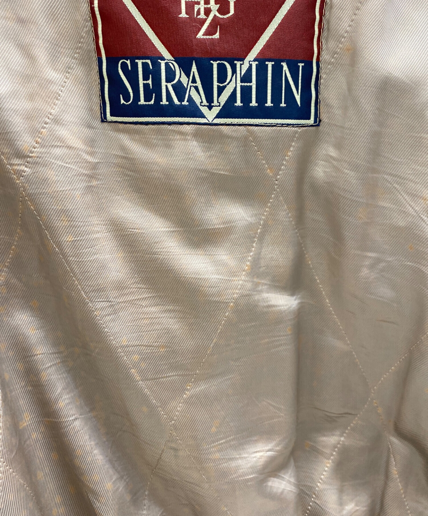 中古・古着通販】SERAPHIN (セラフィン) 比翼スタンドカラーブルゾン