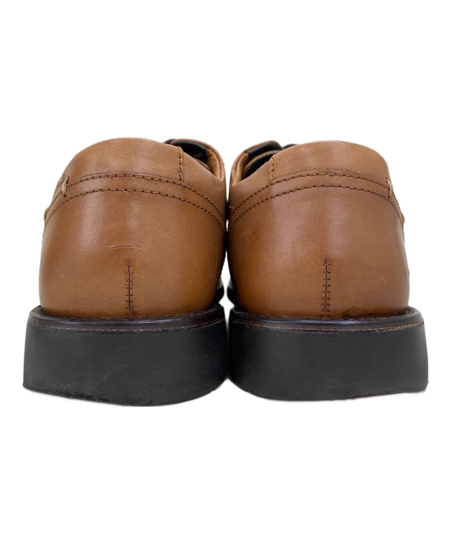 中古・古着通販】CLARKS (クラークス) プレーントゥシューズ ブラウン