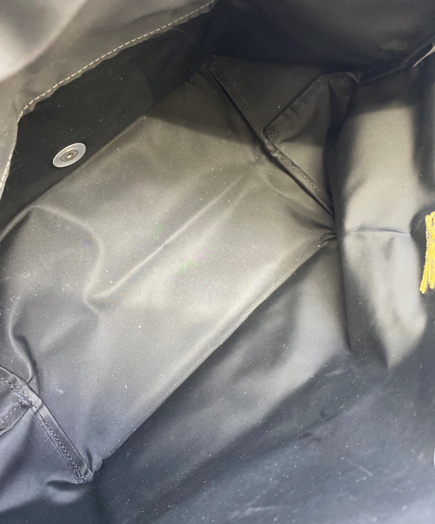 中古・古着通販】LONGCHAMP (ロンシャン) ナイロントートバッグ グレー