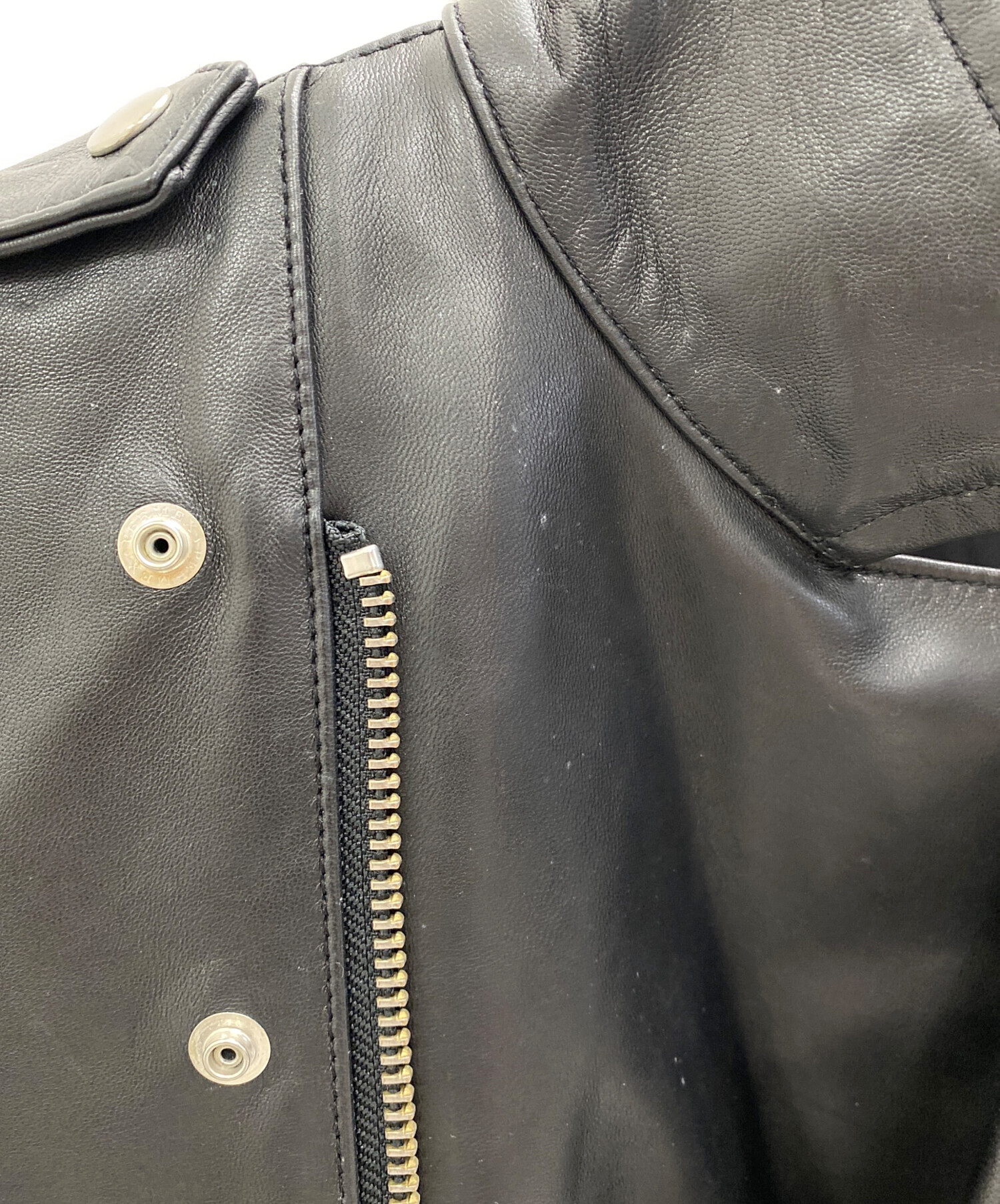 中古・古着通販】TODAYFUL (トゥデイフル) レザージャケット ブラック