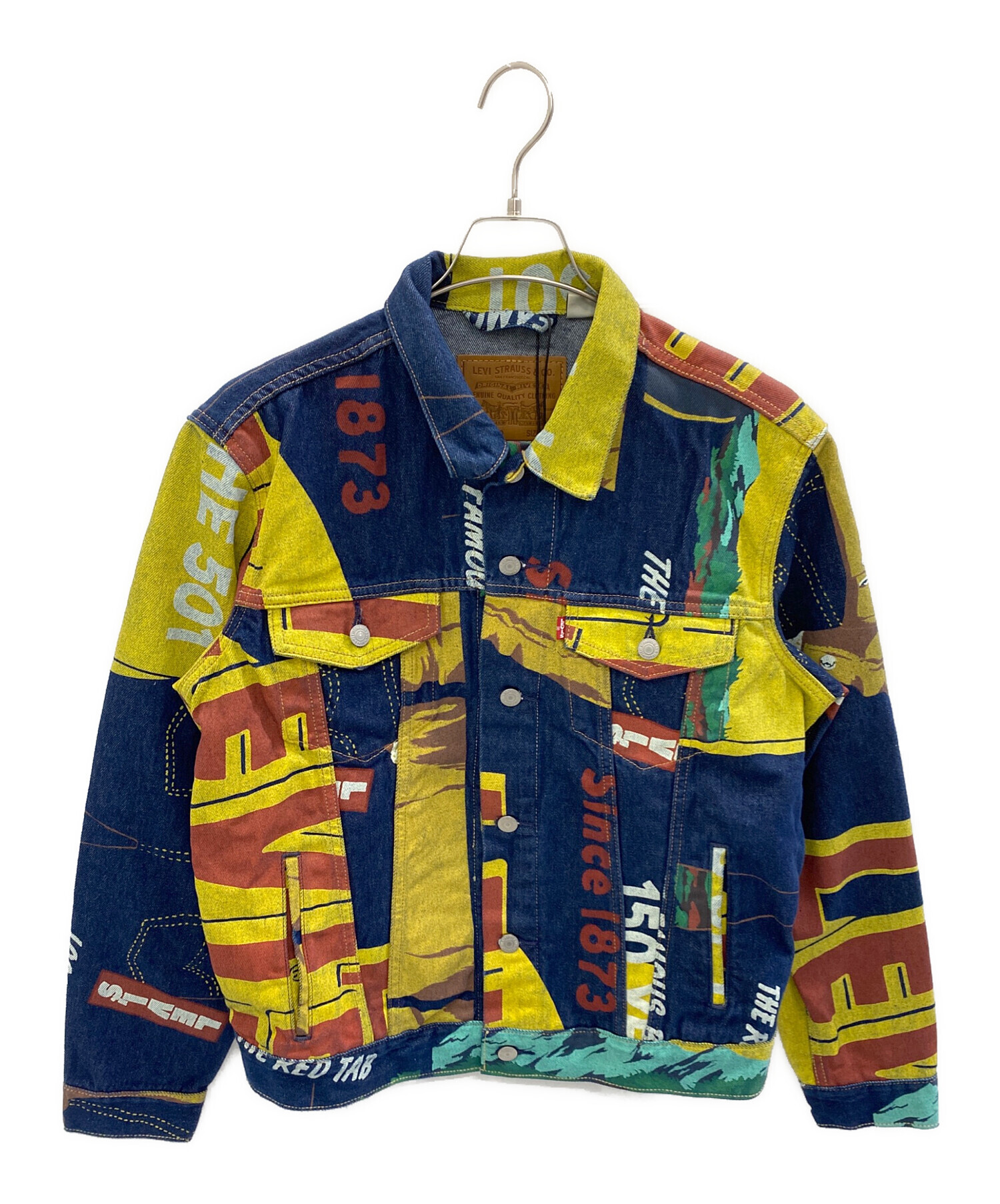 カ*レ様 Levi's スケルトン　透明　PVCトラッカージャケット　イエロー 中古・古着通販】LEVI'S PReMIUM (リーバイス プレミアム) 23SS 501