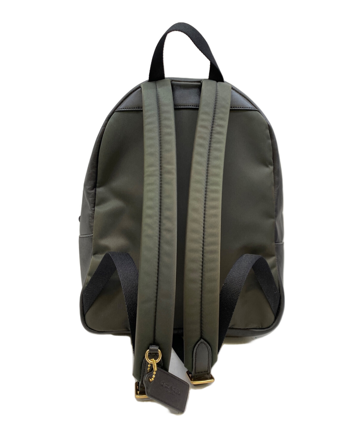 未使用品COACH リュック/ ブラウン/イエロー/メンズサイズ/月末限定価格 中古・古着通販】COACH (コーチ) リュック ブラウン｜ブランド・古着