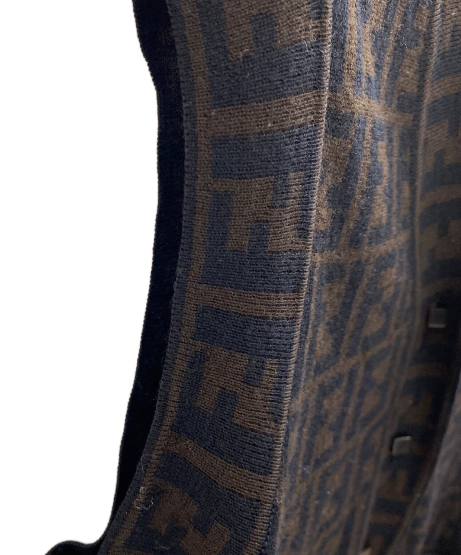 中古・古着通販】FENDI (フェンディ) ベスト ブラウン サイズ:42