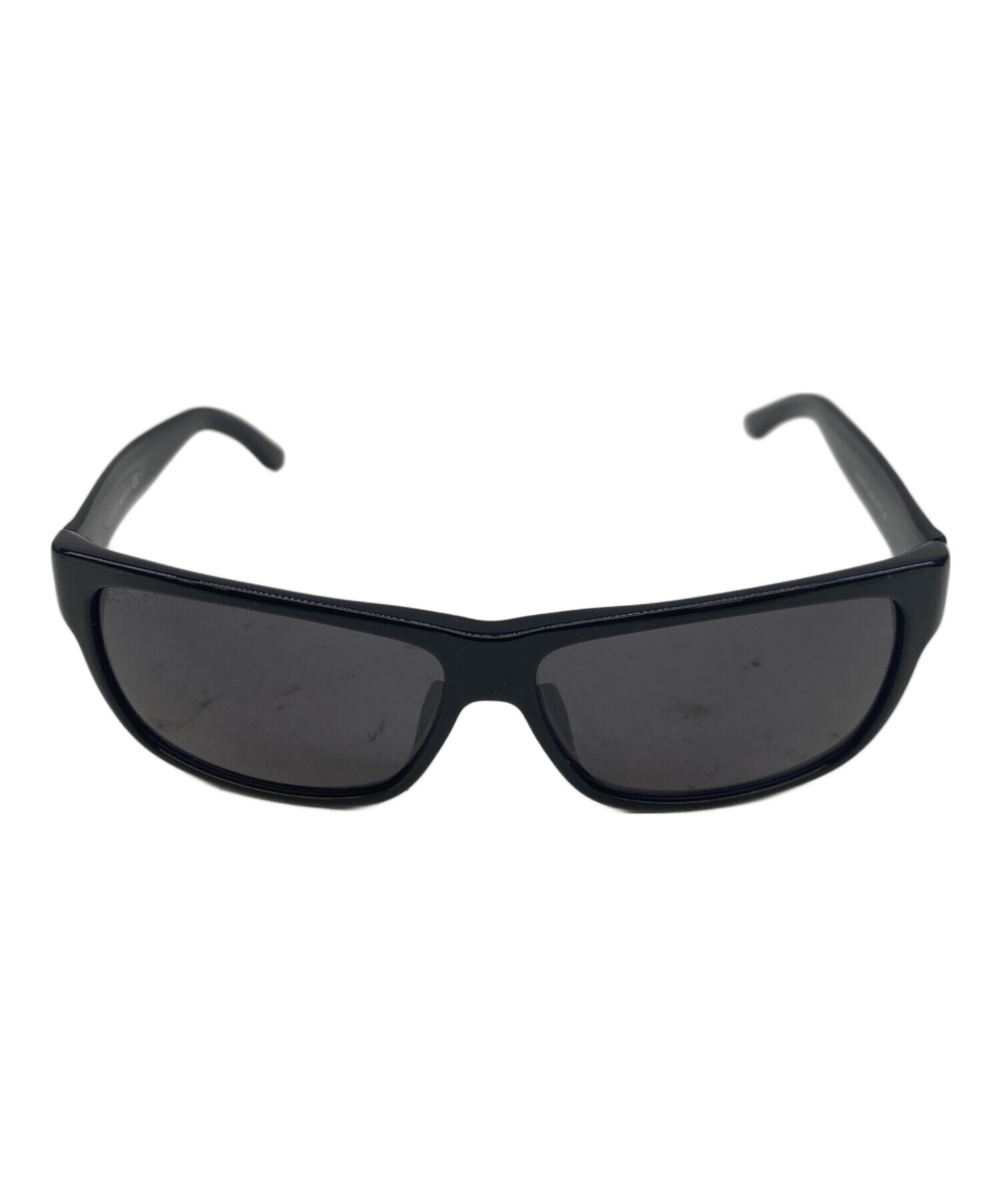 グッチ ロゴ サングラス メンズ 【中古】 中古・古着通販】GUCCI (グッチ) サングラス ブラック サイズ:58☐13
