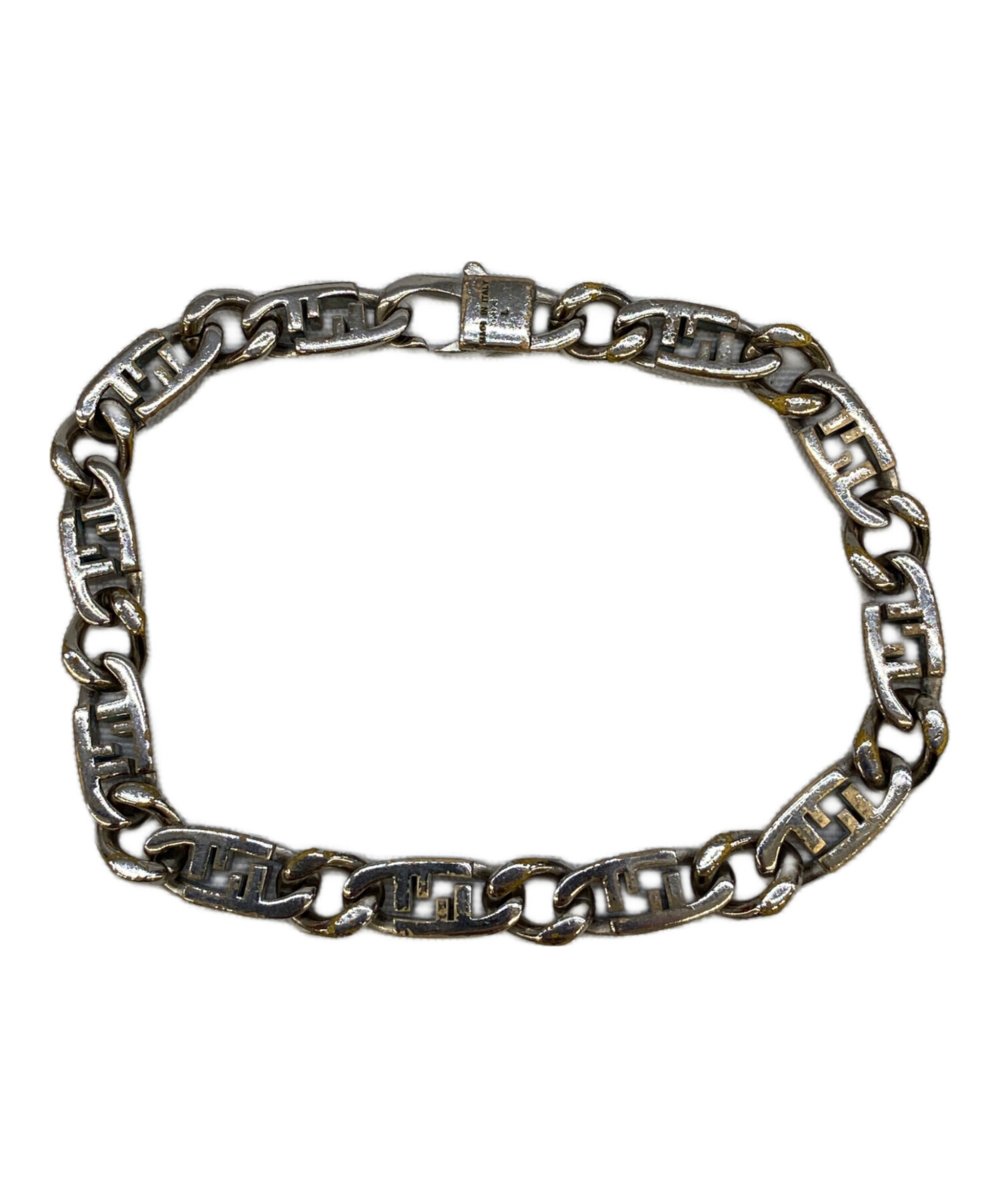 中古・古着通販】FENDI (フェンディ) ブレスレット シルバー｜ブランド