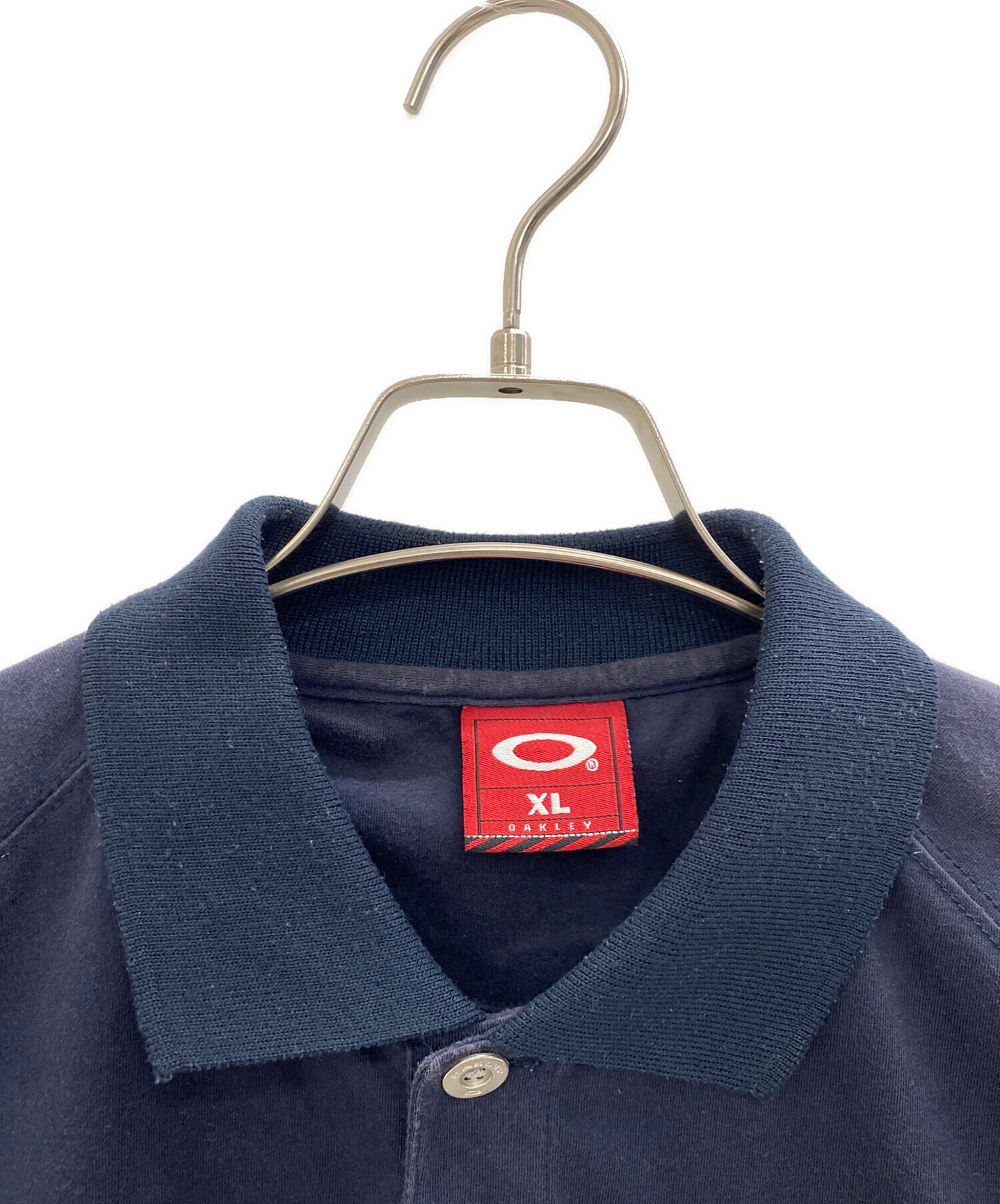 中古・古着通販】OAKLEY (オークリー) ポロシャツ ブラック サイズ:XL