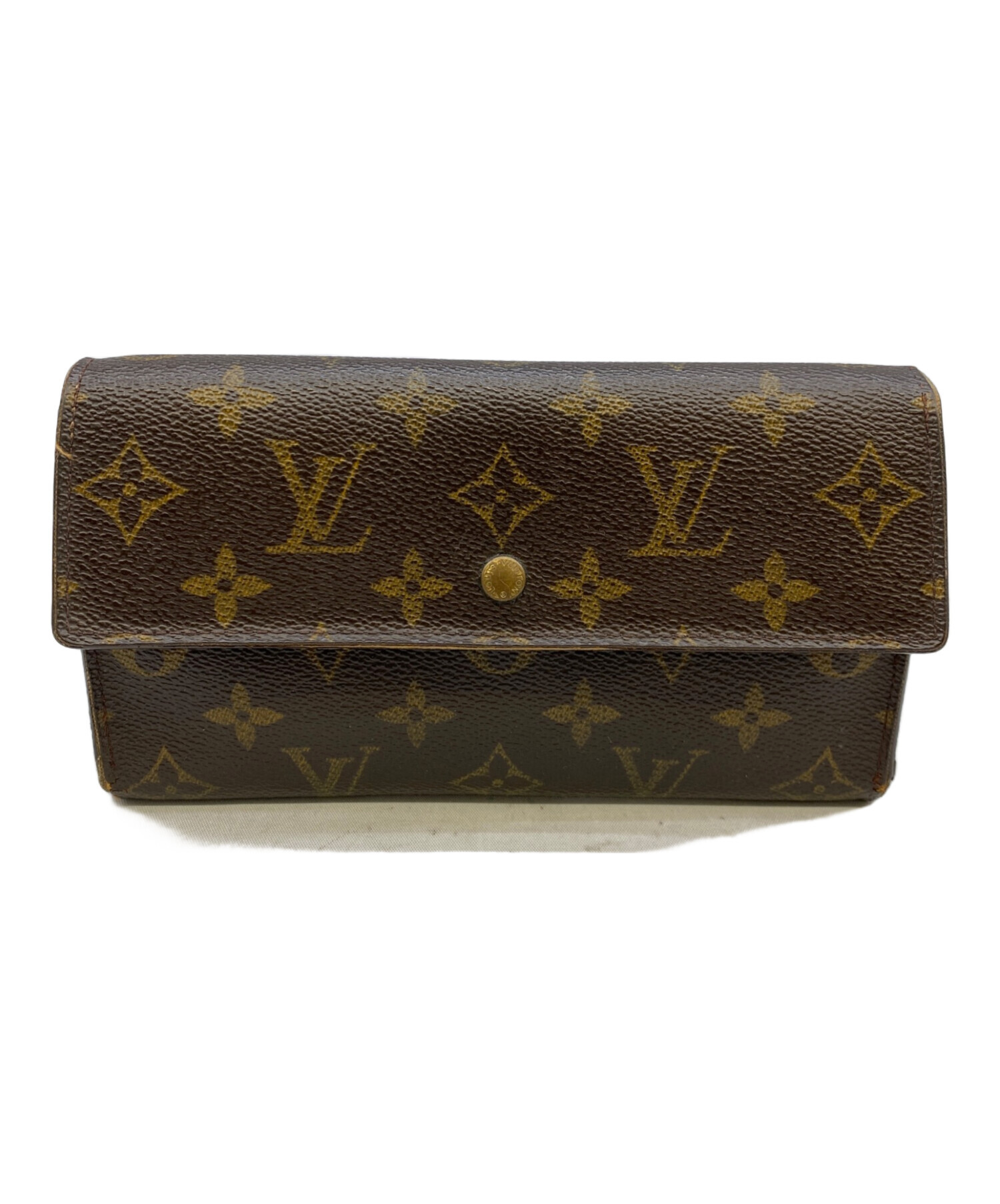 希少✨良品✨ルイヴィトン モノグラムミニ ポルトトレゾール インターナショナル 中古・古着通販】LOUIS VUITTON (ルイ ヴィトン) ポルトトレゾール