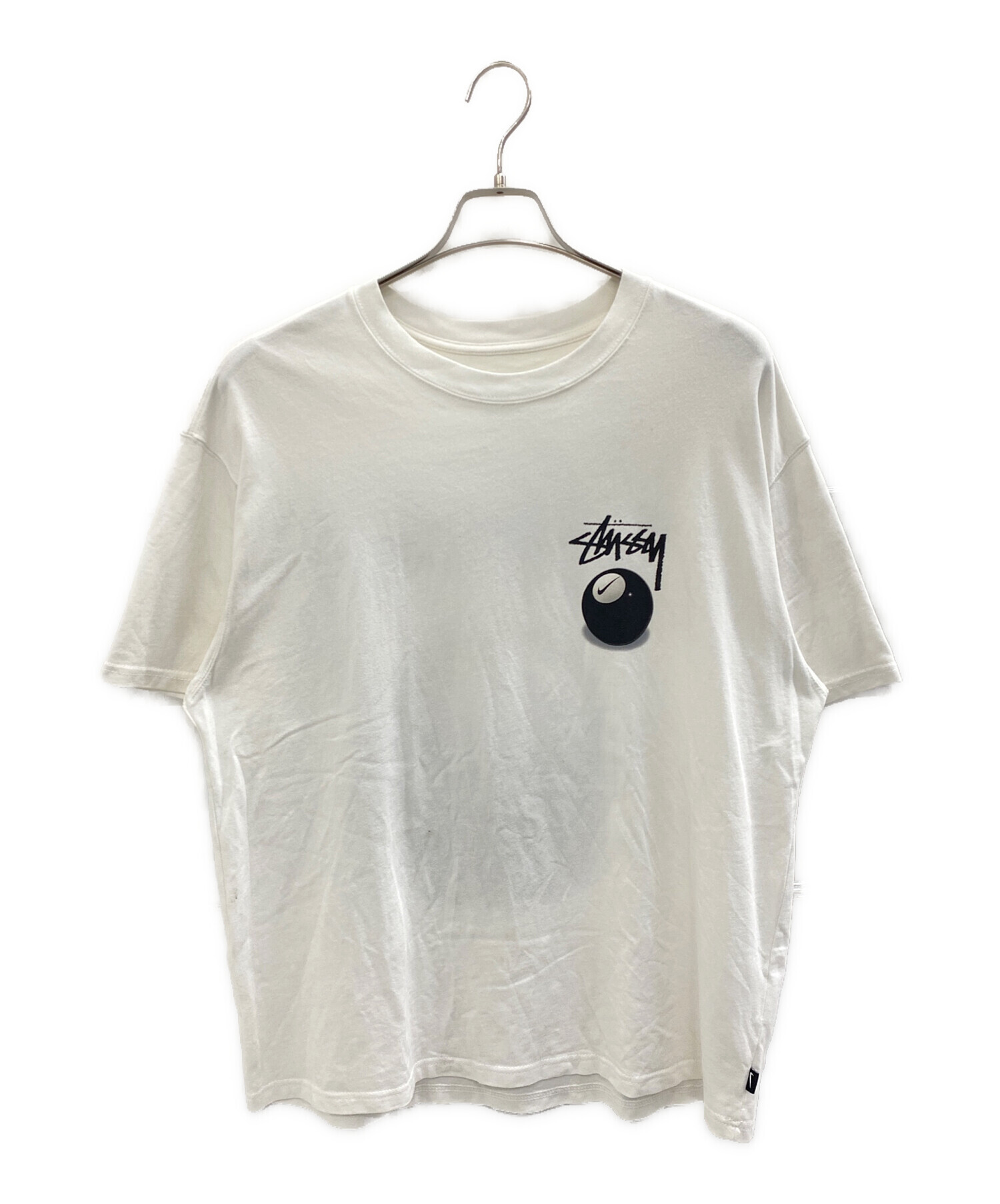 Stussy Nike Tシャツ ホワイト XL 極美品 中古・古着通販】NIKE (ナイキ) stussy (ステューシー) 22SS NRG FL SS