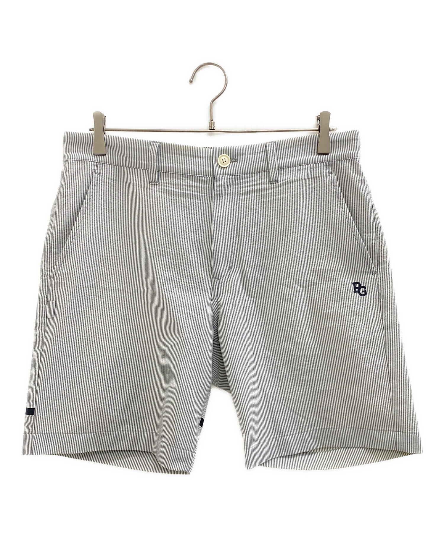 PEARLY GATES 35周年記念 ゴルフパンツ グレー 中古・古着通販】PEARLY GATES (パーリーゲイツ) ゴルフウェア(パンツ
