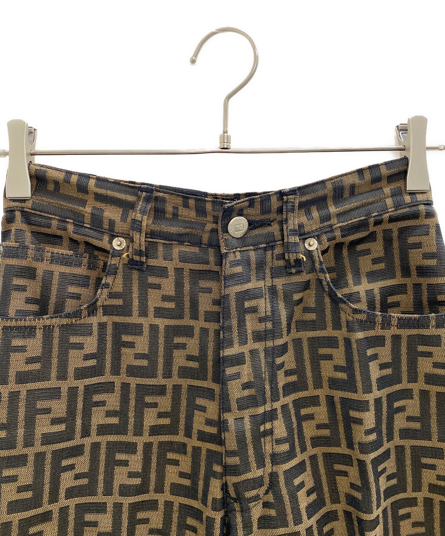 ゆ1024 FENDI フェンディ カジュアルパンツ ヴィンテージ 古着 M ゆ