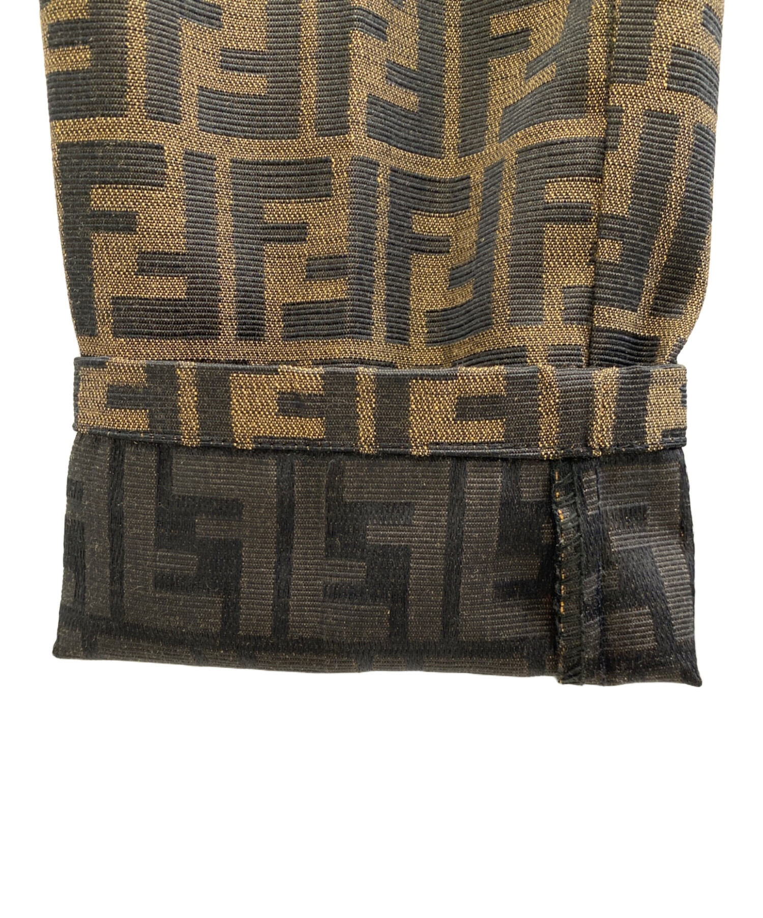 ゆ1024 FENDI フェンディ カジュアルパンツ ヴィンテージ 古着 M 中古・古着通販】FENDI (フェンディ) パンツ ブラウン サイズ:W27