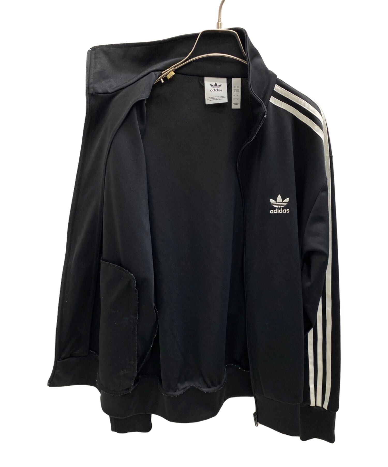中古・古着通販】adidas (アディダス) トラックジャケット ブラック 