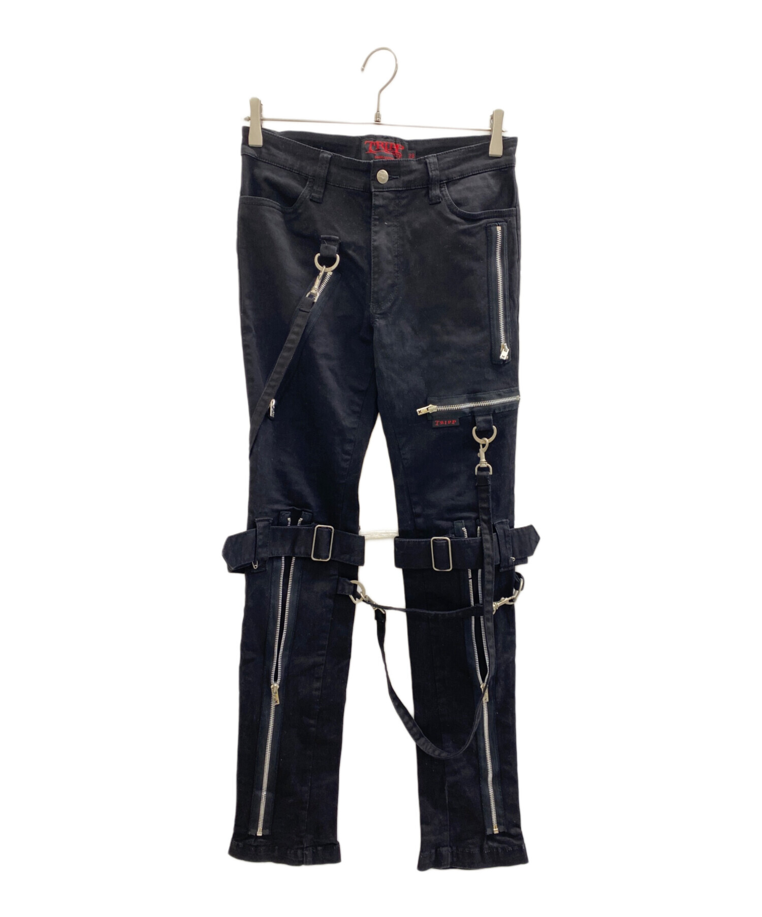 中古・古着通販】TRIPP (トリップ) ボンテージパンツ ブラック サイズ 