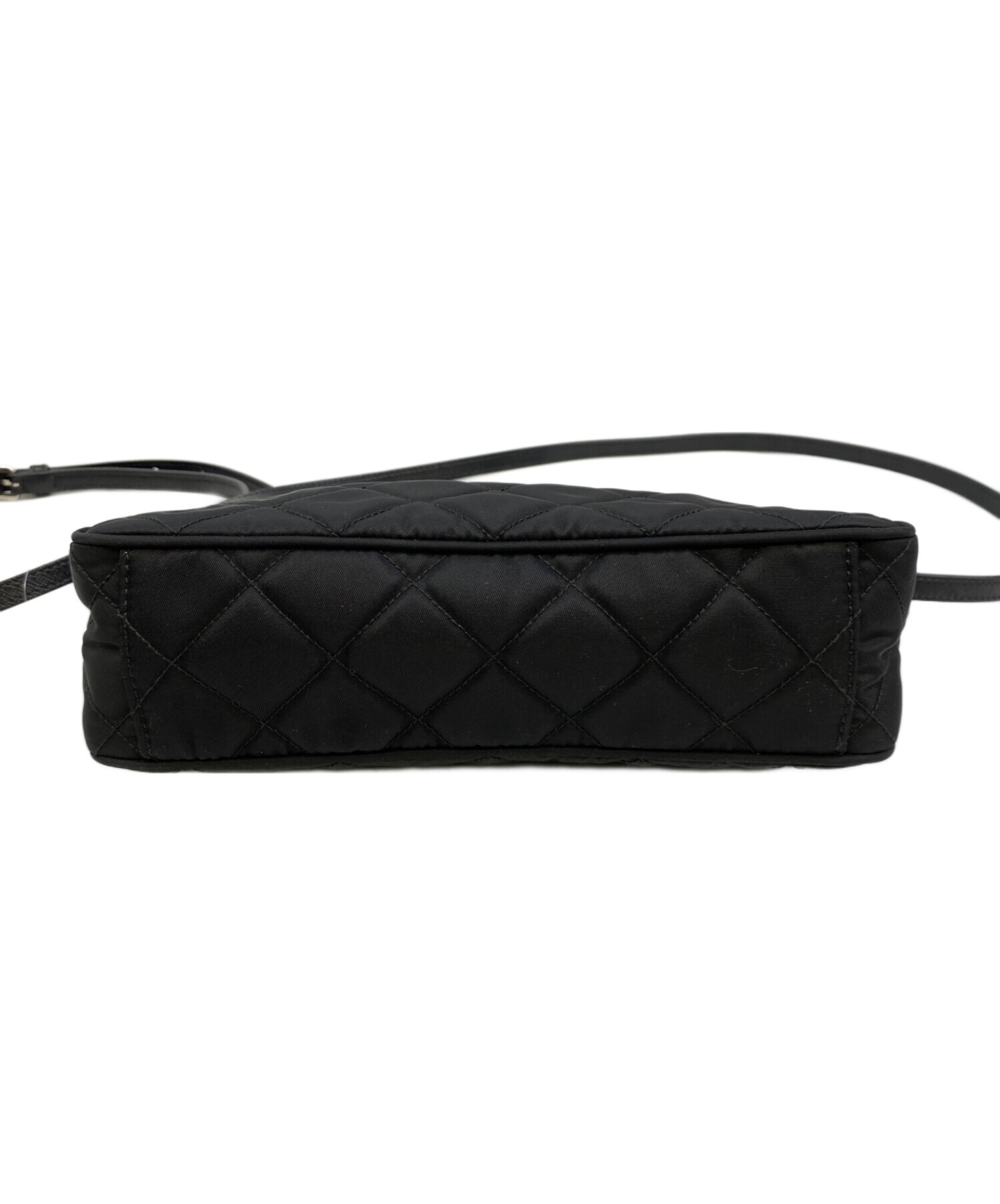 中古・古着通販】PRADA (プラダ) キルティングナイロン 2WAY チェーン