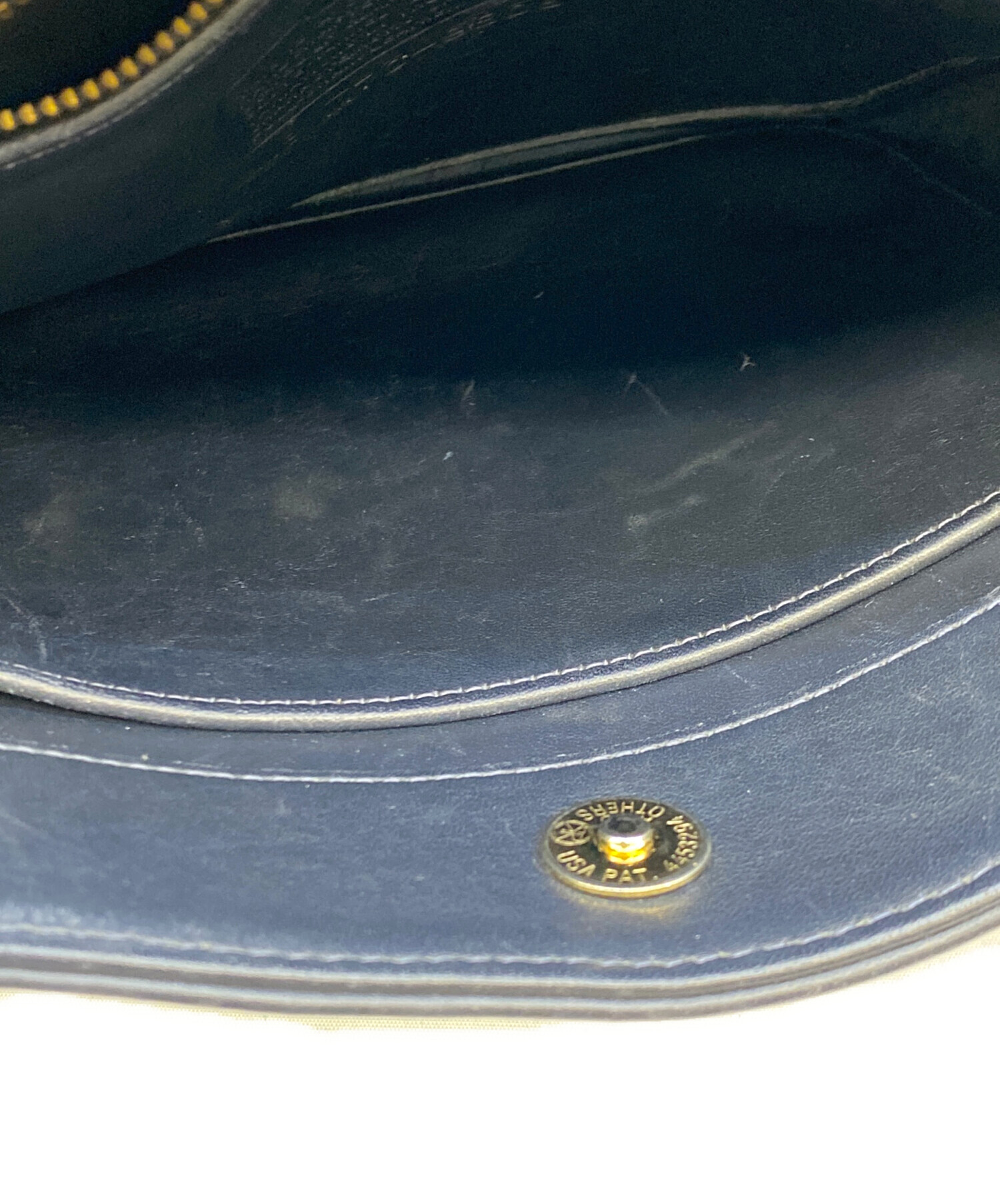 中古・古着通販】COACH (コーチ) Y2K レザーショルダーバッグ ブラック