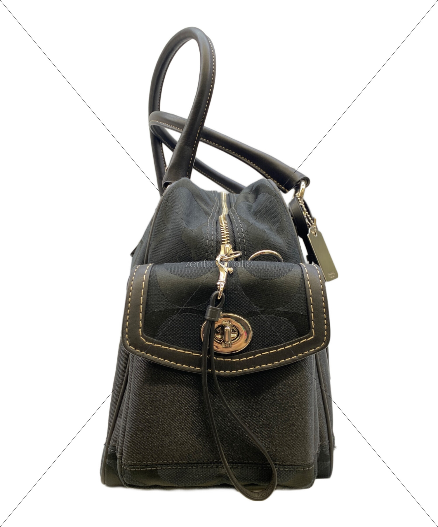 中古・古着通販】COACH (コーチ) ボストンバッグ ブラック｜ブランド