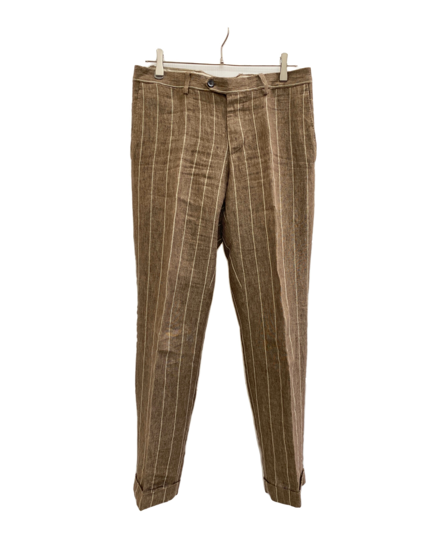 ヒ*ロ様 【お買得】LARDINI 46 ラルディーニ スラックス イタリア製 中古・古着通販】LARDINI (ラルディーニ) リネンセットアップスーツ
