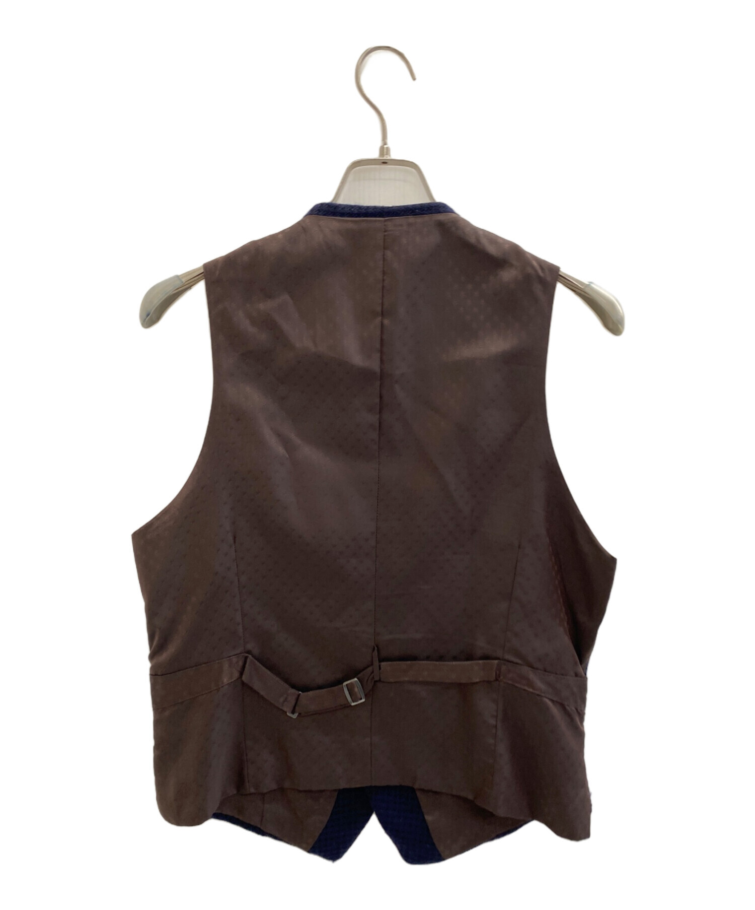 中古・古着通販】YOHJI YAMAMOTO (ヨウジヤマモト) ベスト ネイビー