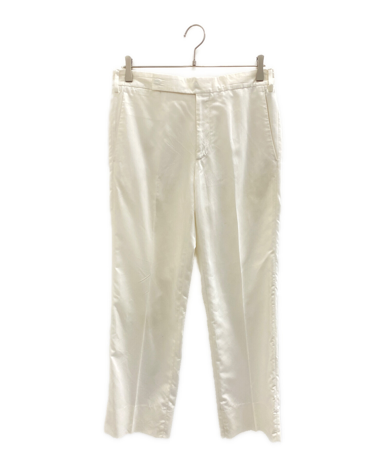 中古・古着通販】LARDINI (ラルディーニ) ストレートパンツ ホワイト