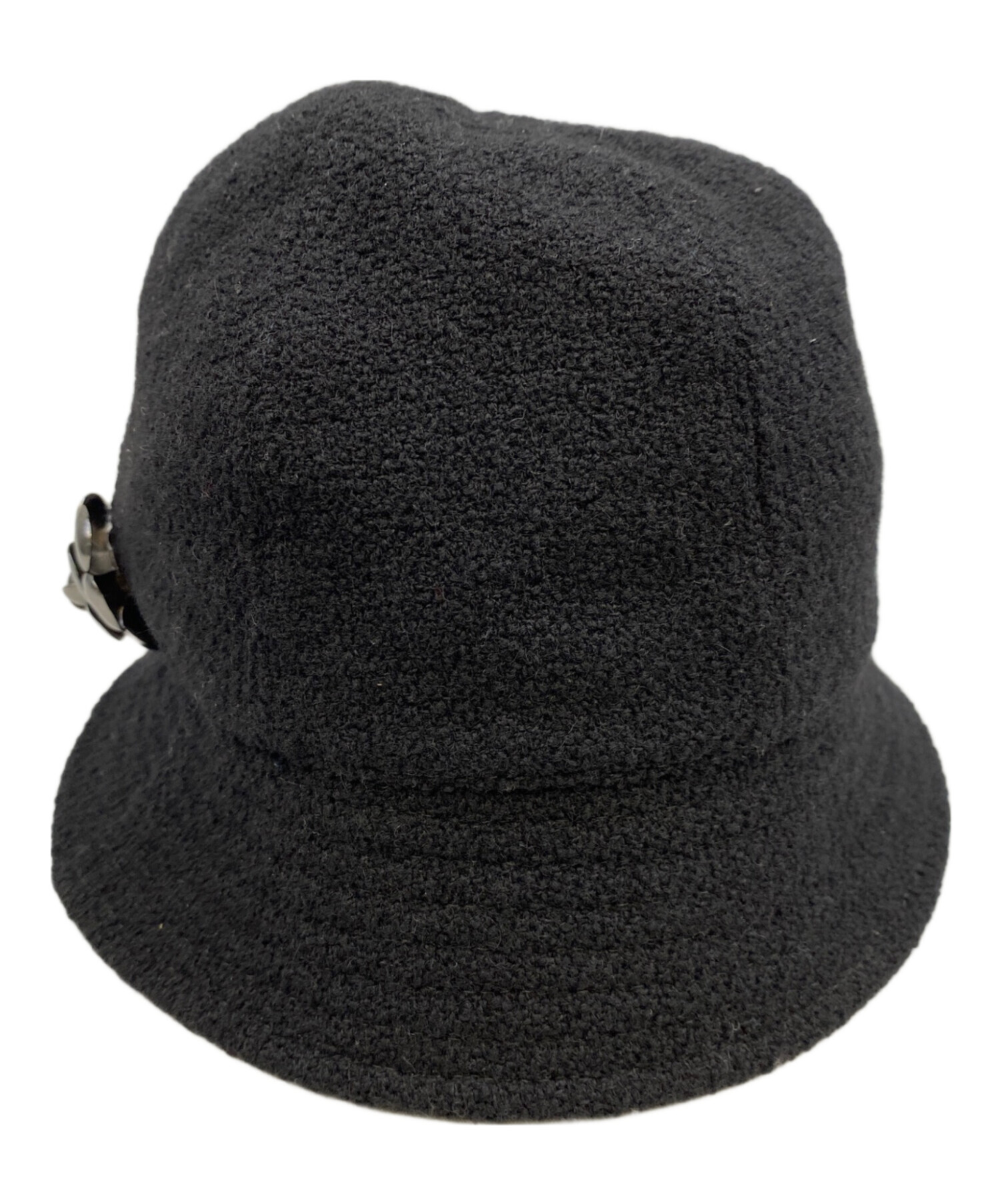 中古・古着通販】CHANEL (シャネル) バケットハット ブラック サイズ