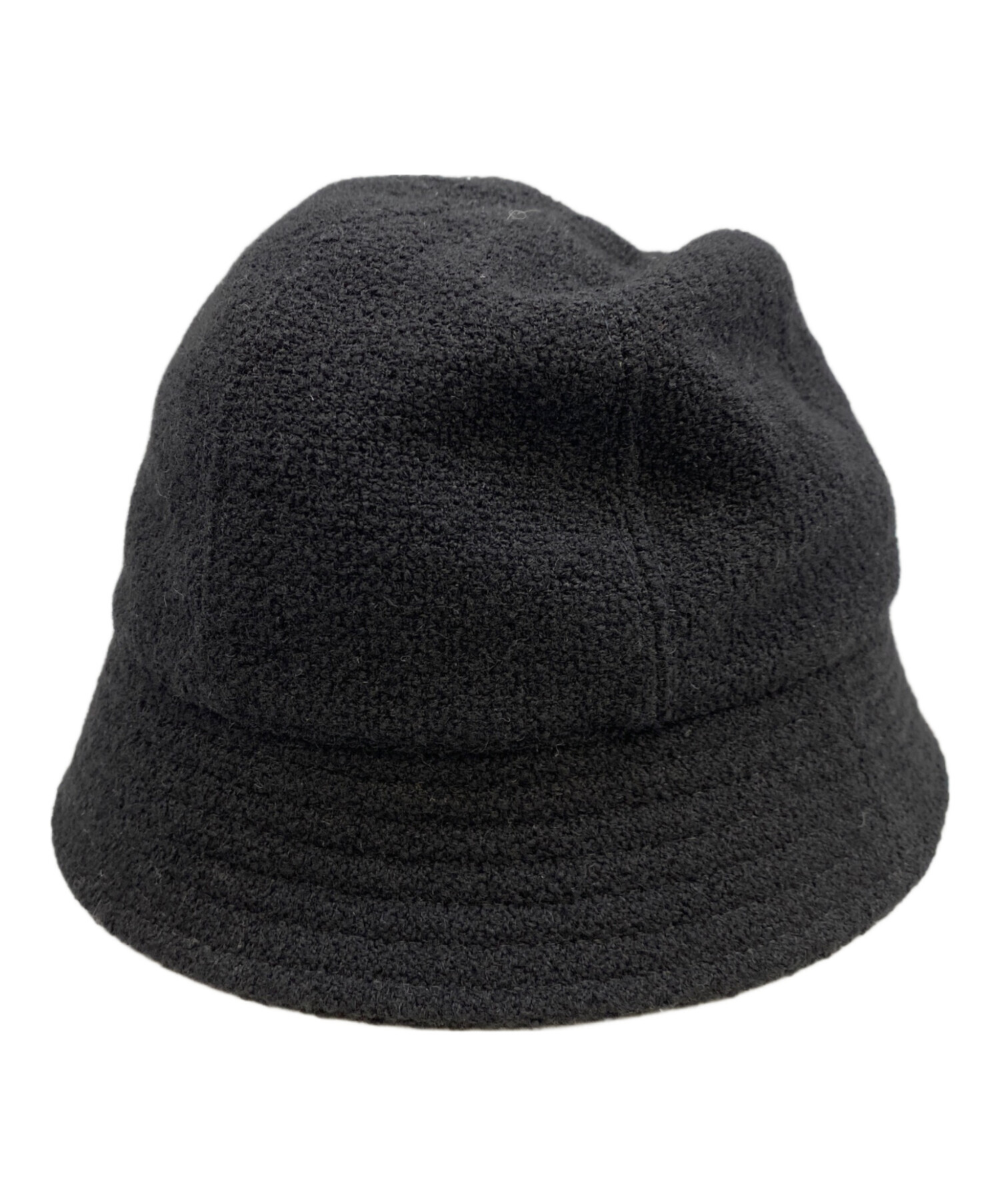 CHANEL シャネル ブラック バケットハット　帽子 新品タグ付き 中古・古着通販】CHANEL (シャネル) バケットハット ブラック サイズ