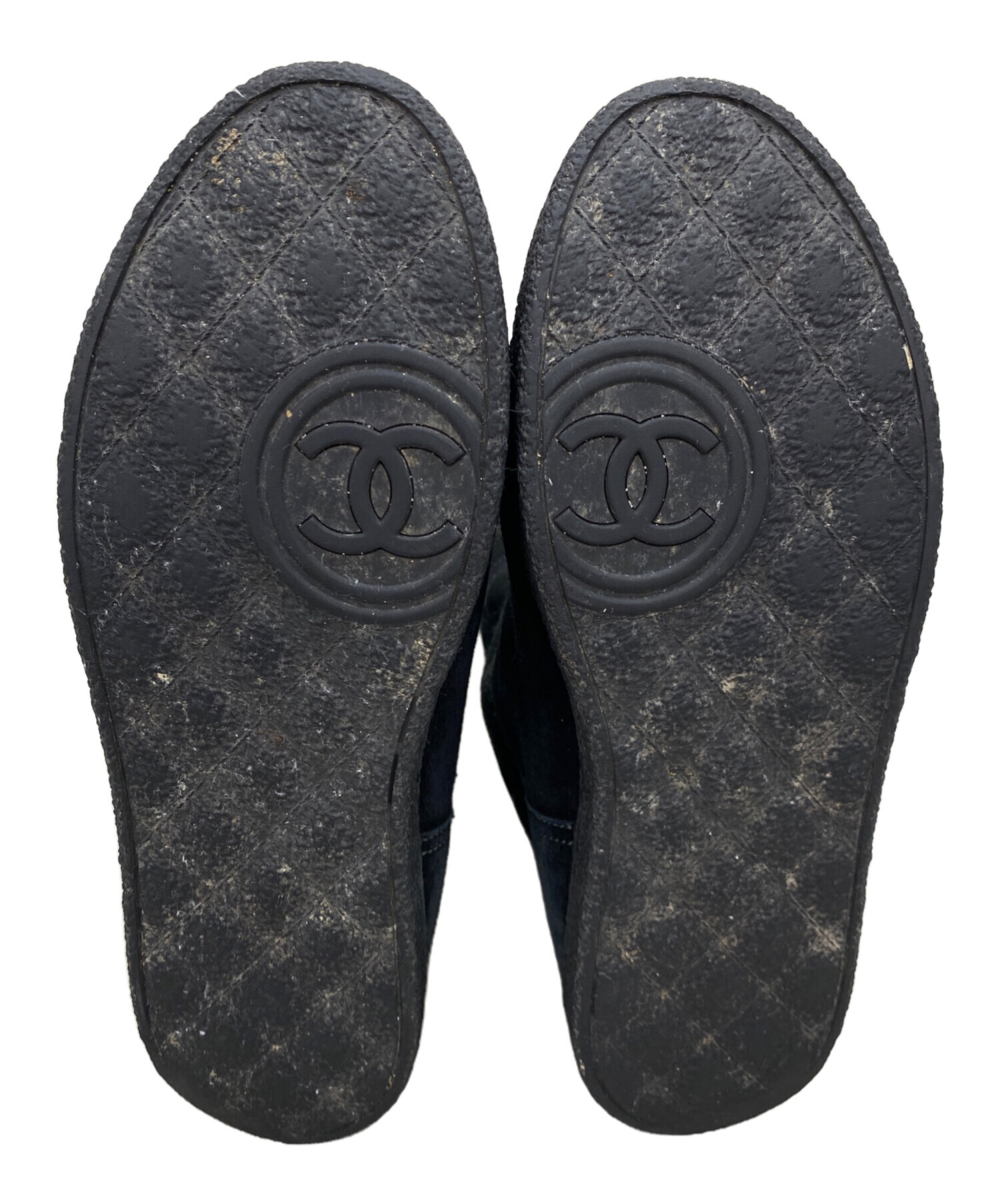 中古・古着通販】CHANEL (シャネル) スウェードキルティング ショート