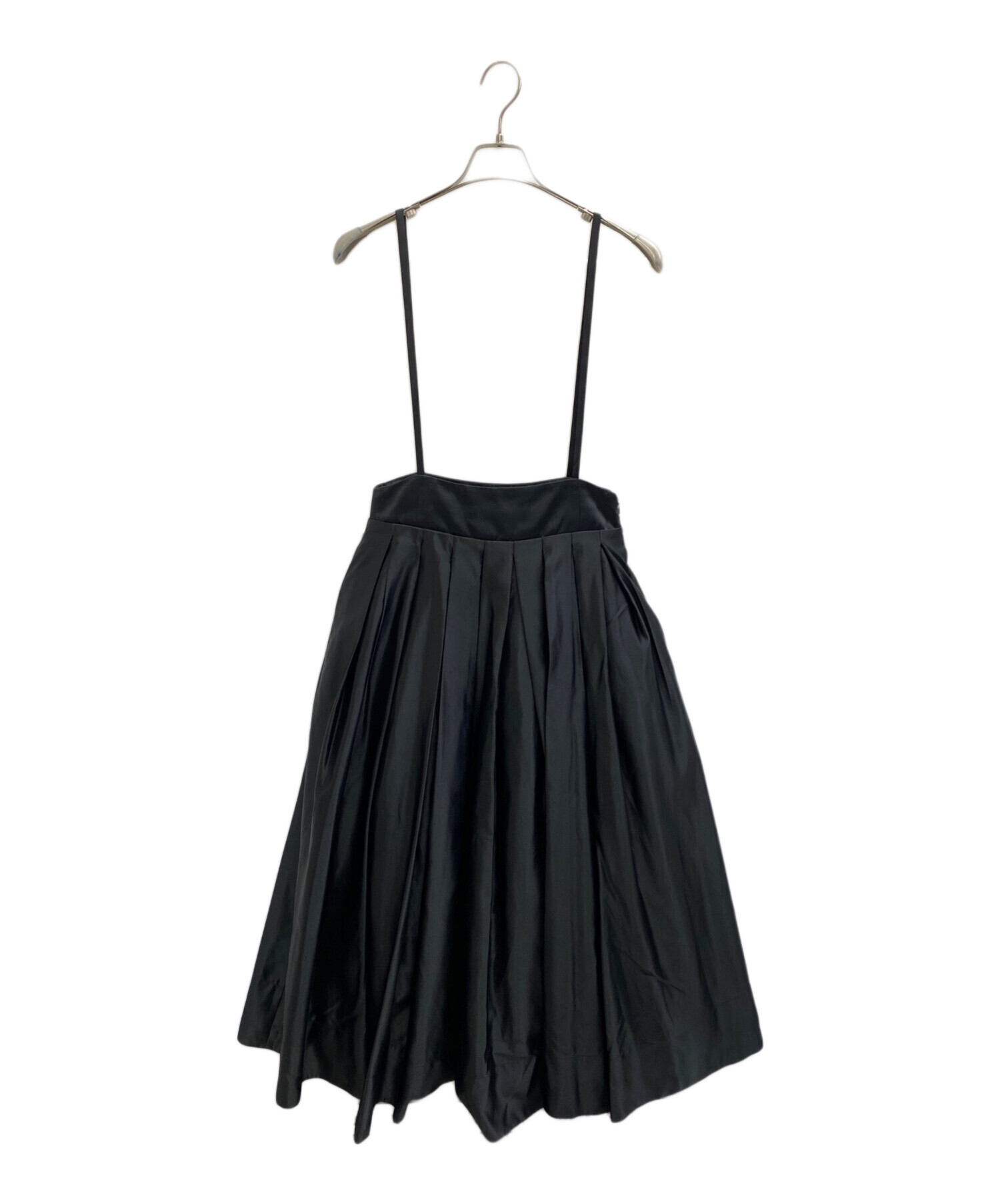 中古・古着通販】Bibiy. (ビビィ) ASHLEY SUSPENDER SKIRT ブラック