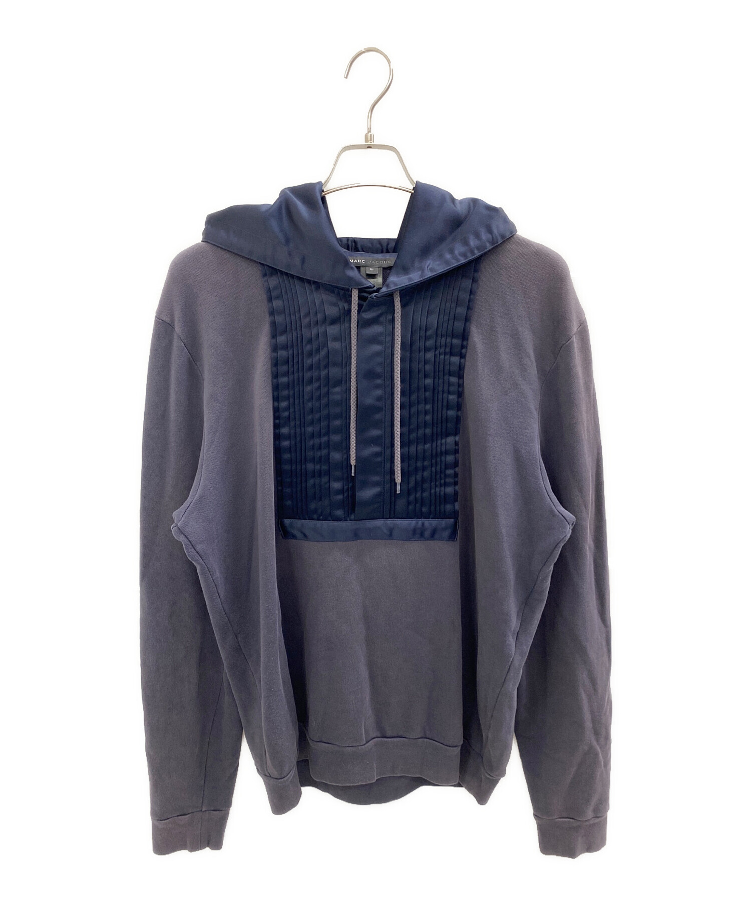 MARC JACOBS マークジェイコブス モノグラム オーバーサイズパーカー 中古・古着通販】MARC JACOBS (マークジェイコブス) プルオーバー
