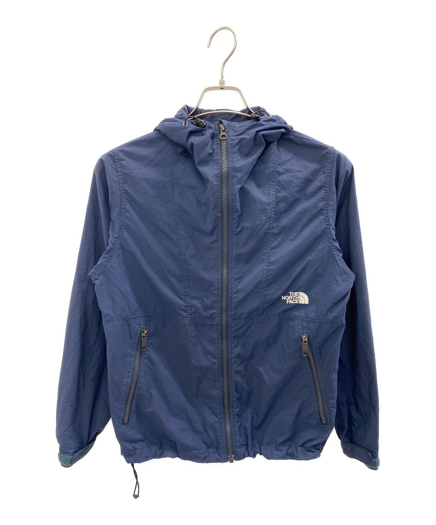 【お値下げ】THE NORTH FACEネイビーナイロンコンパクトジャケットLL 中古・古着通販】THE NORTH FACE (ザ ノース フェイス) コンパクト
