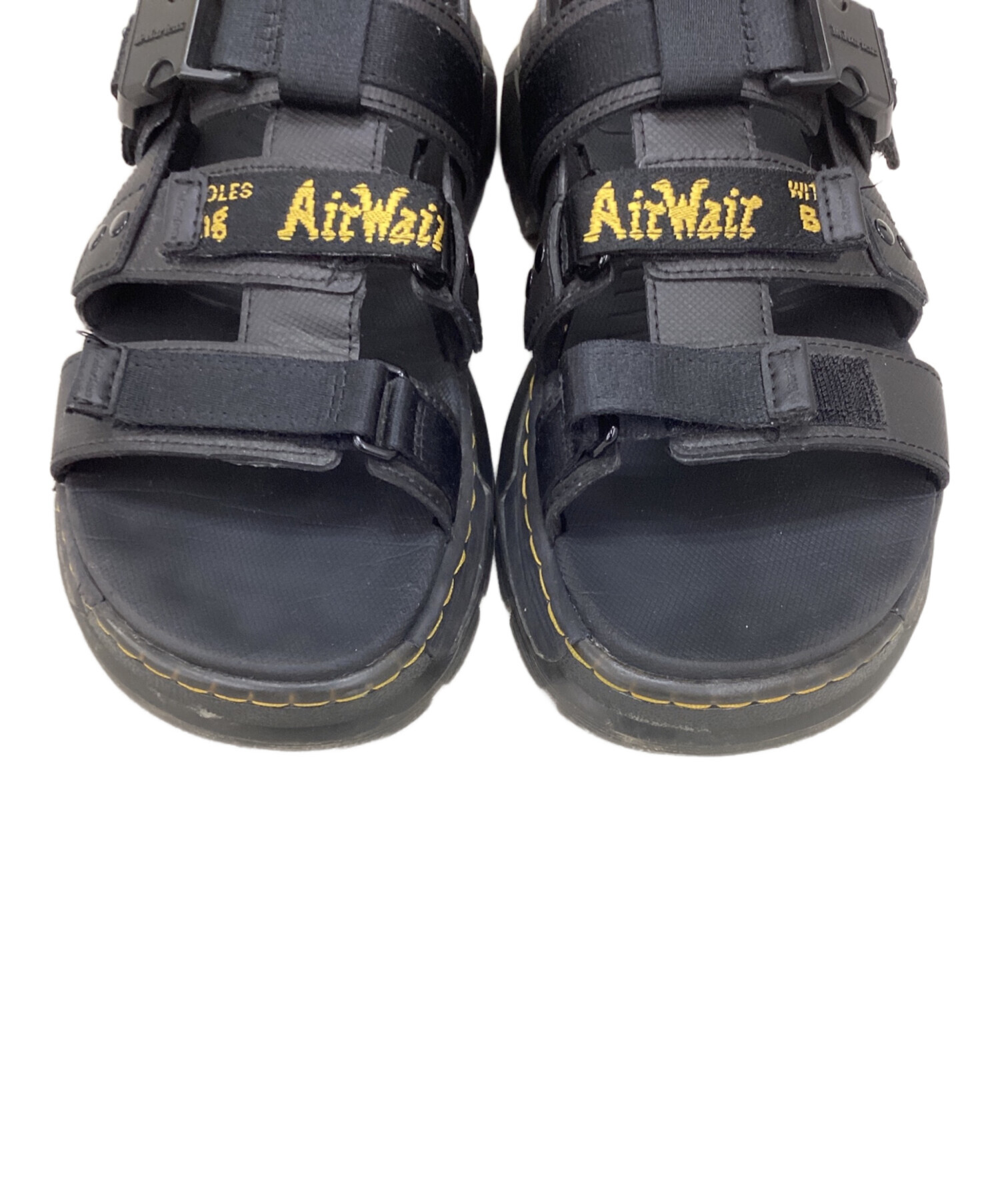 新品未使用Dr. Martens サンダル ブラック　25㎝ 中古・古着通販】Dr.Martens (ドクターマーチン) サンダル ブラック