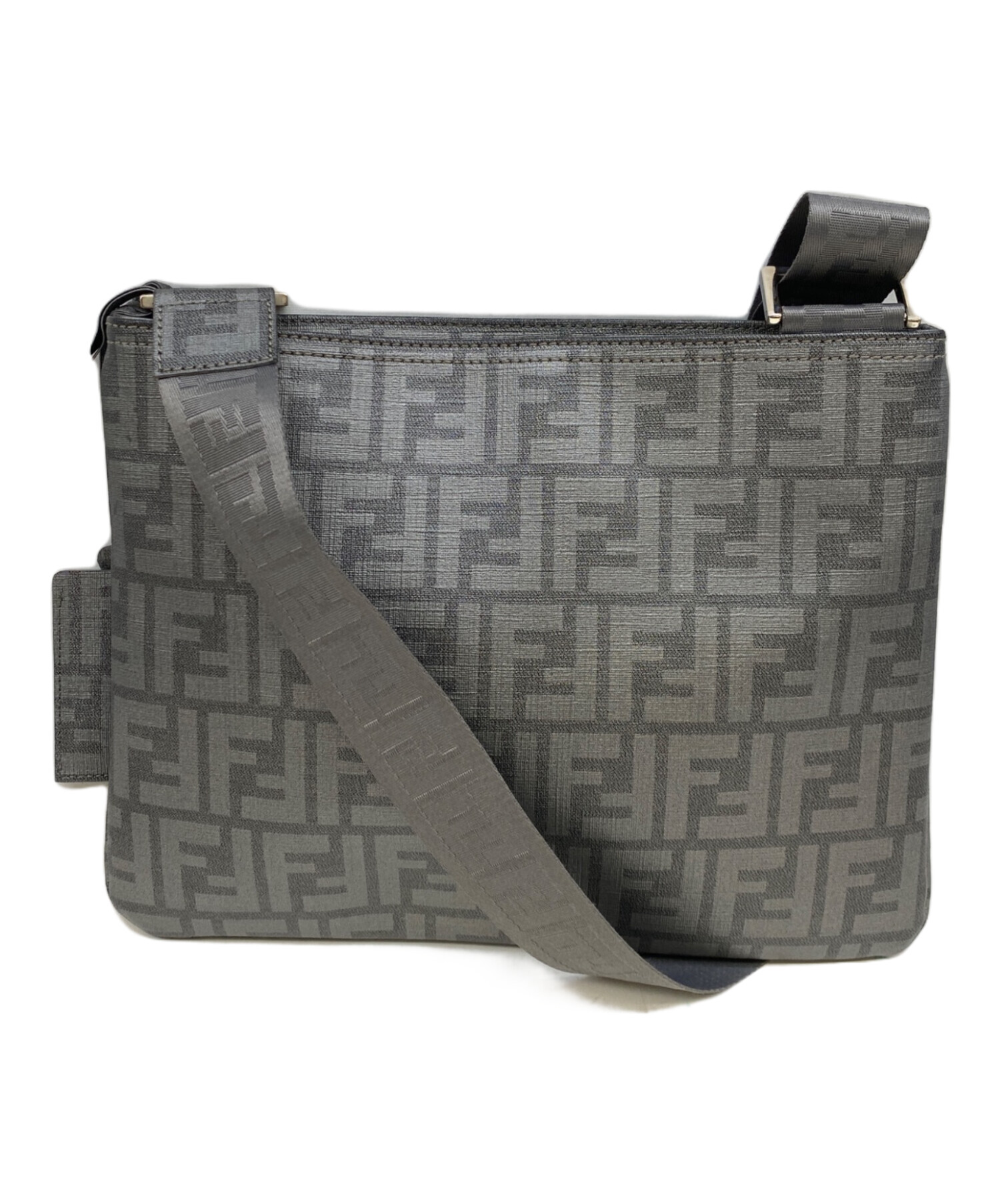 中古・古着通販】FENDI (フェンディ) ショルダーバッグ グレー