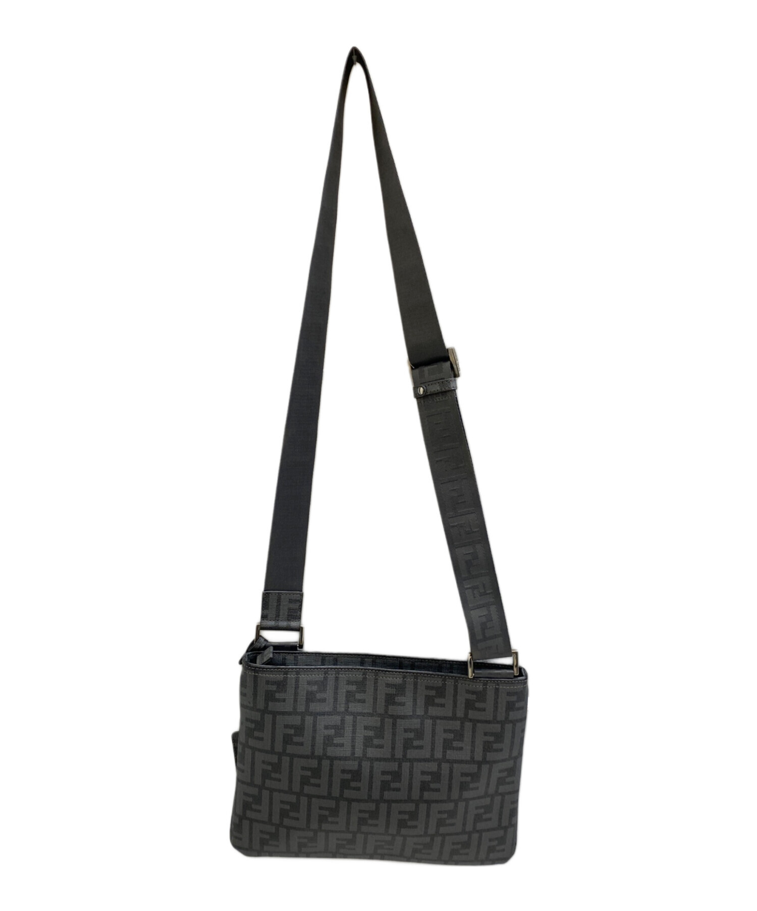 中古・古着通販】FENDI (フェンディ) ショルダーバッグ グレー
