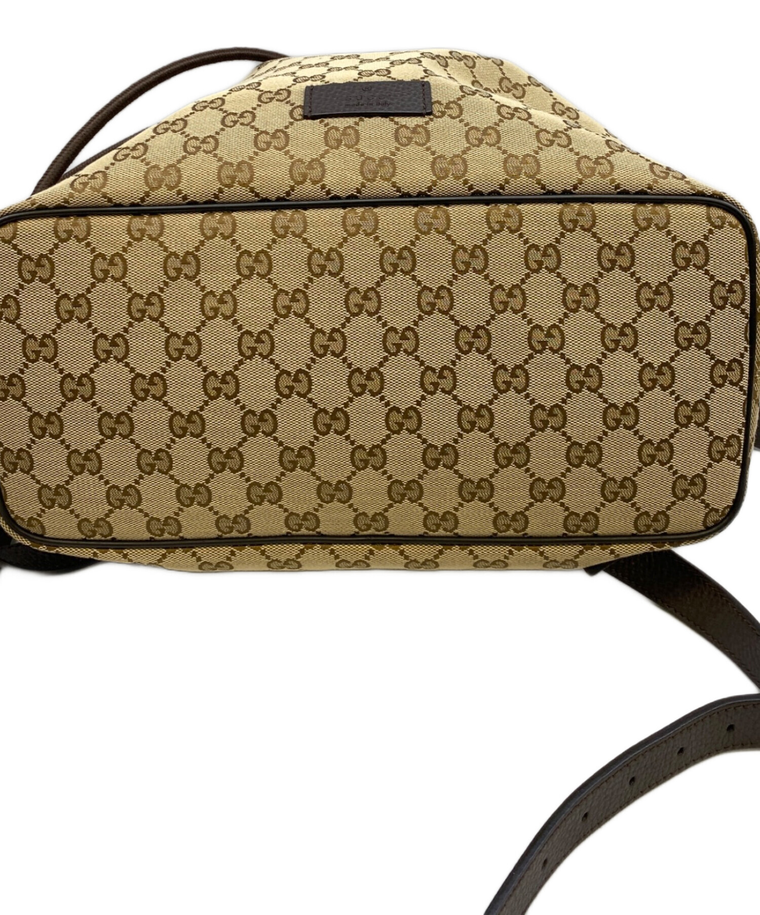 中古・古着通販】GUCCI (グッチ) リュック ブラウン｜ブランド・古着