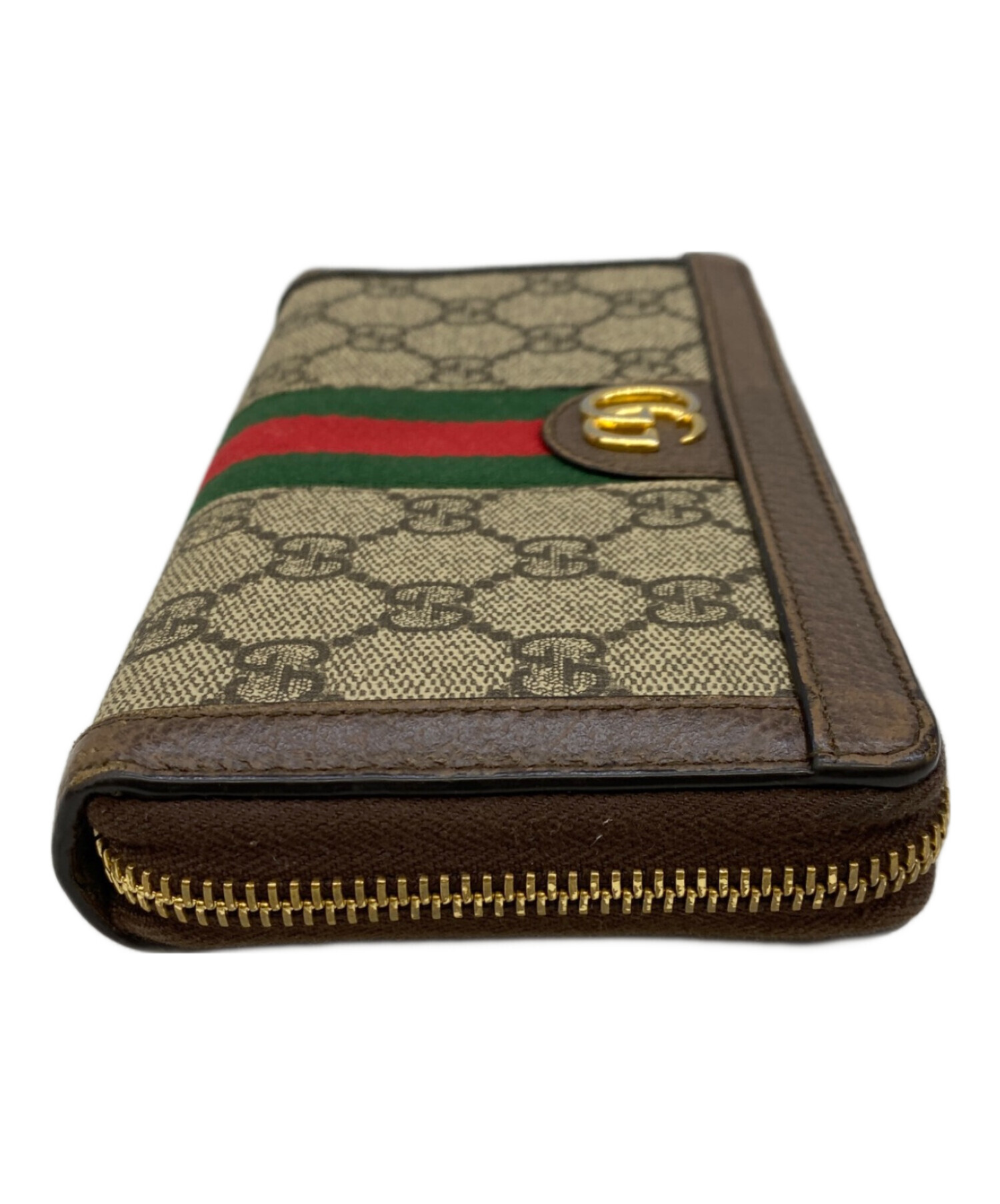 中古・古着通販】GUCCI (グッチ) GGジップアラウンドウォレット