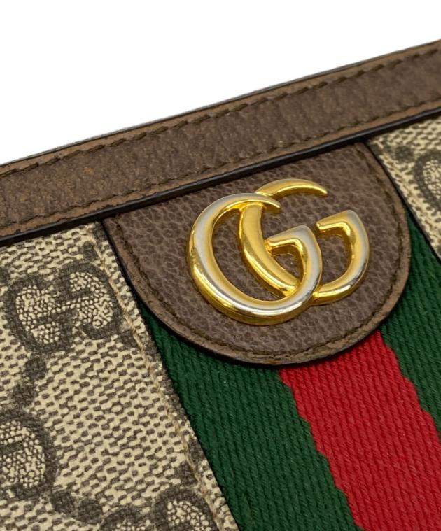中古・古着通販】GUCCI (グッチ) GGジップアラウンドウォレット