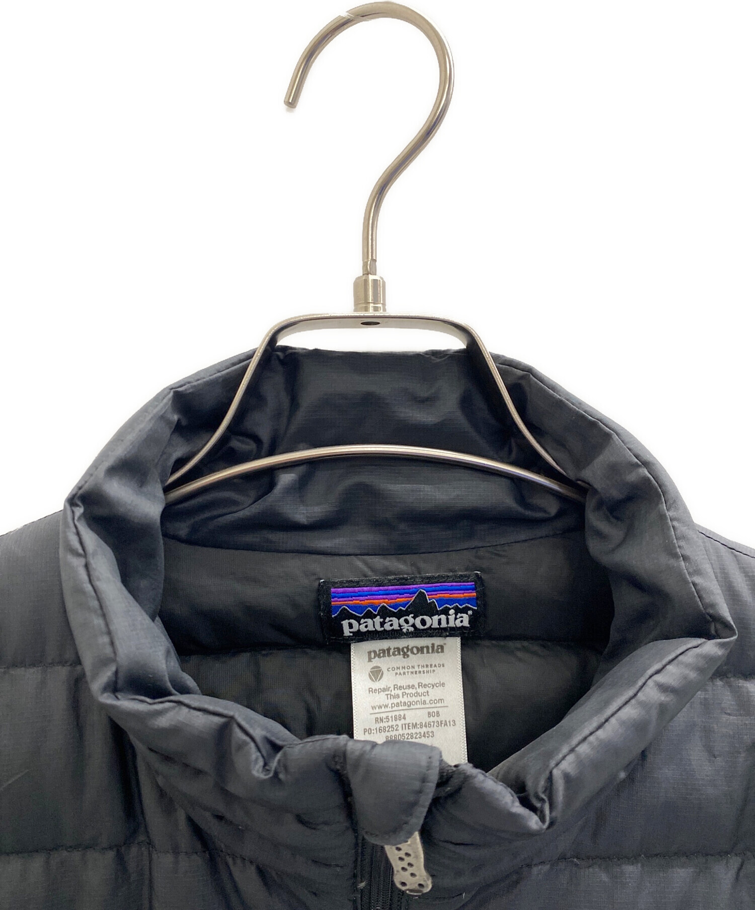 中古・古着通販】Patagonia (パタゴニア) ダウンジャケット ブラック