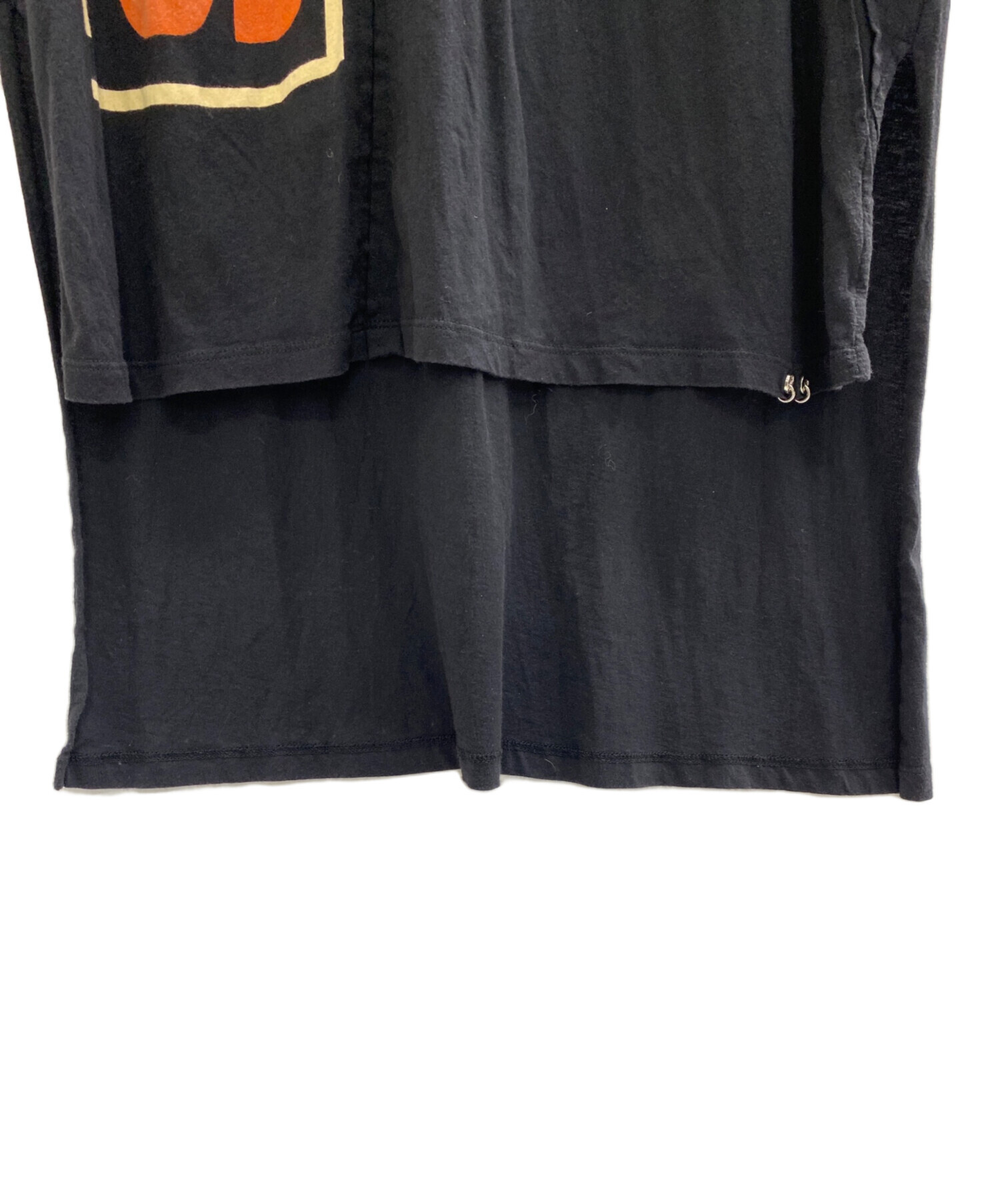 中古・古着通販】DIESEL (ディーゼル) 半袖ワンピース ブラック サイズ