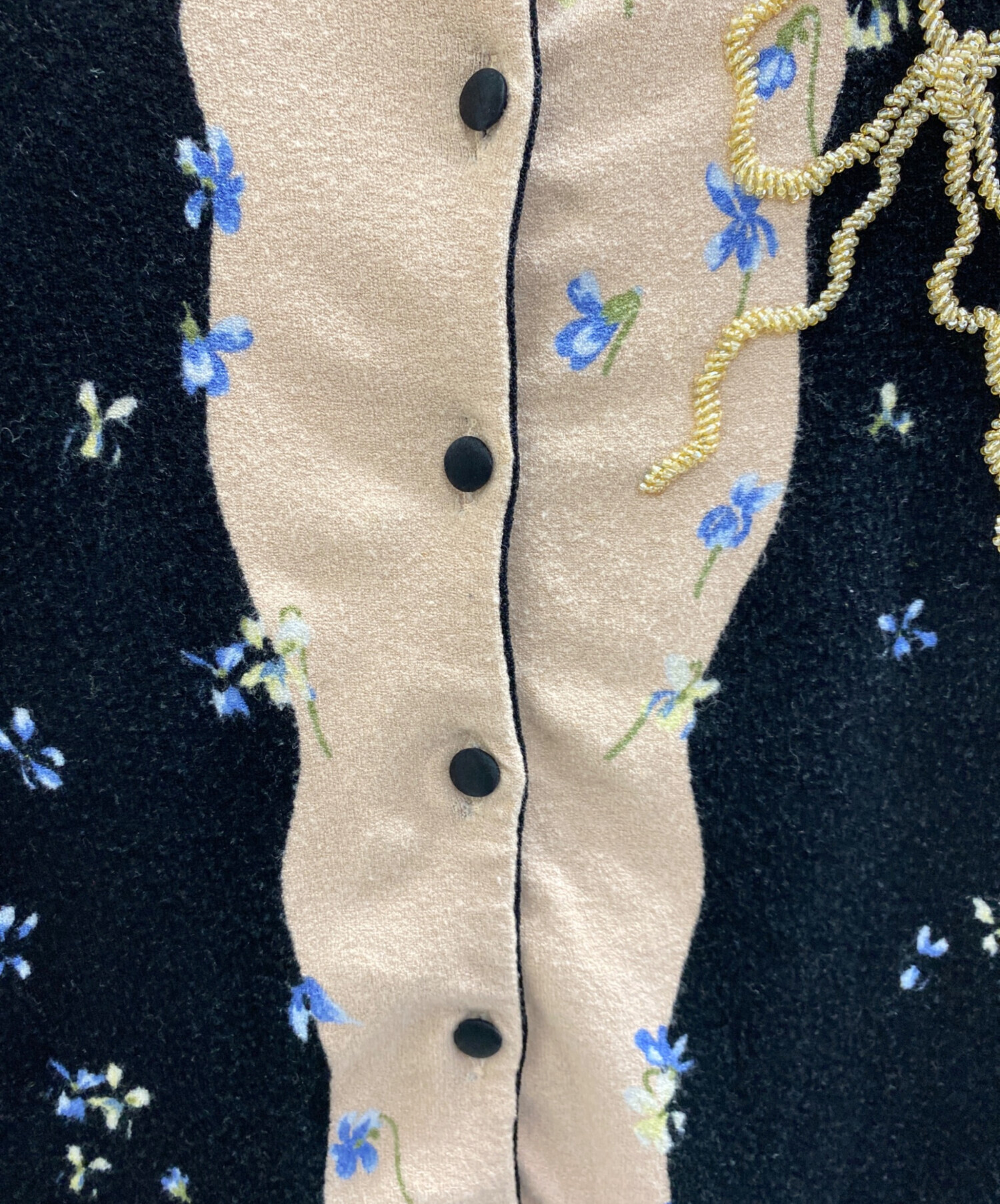 中古・古着通販】BLUMARINE (ブルマリン) 薄手カーディガン ブラック
